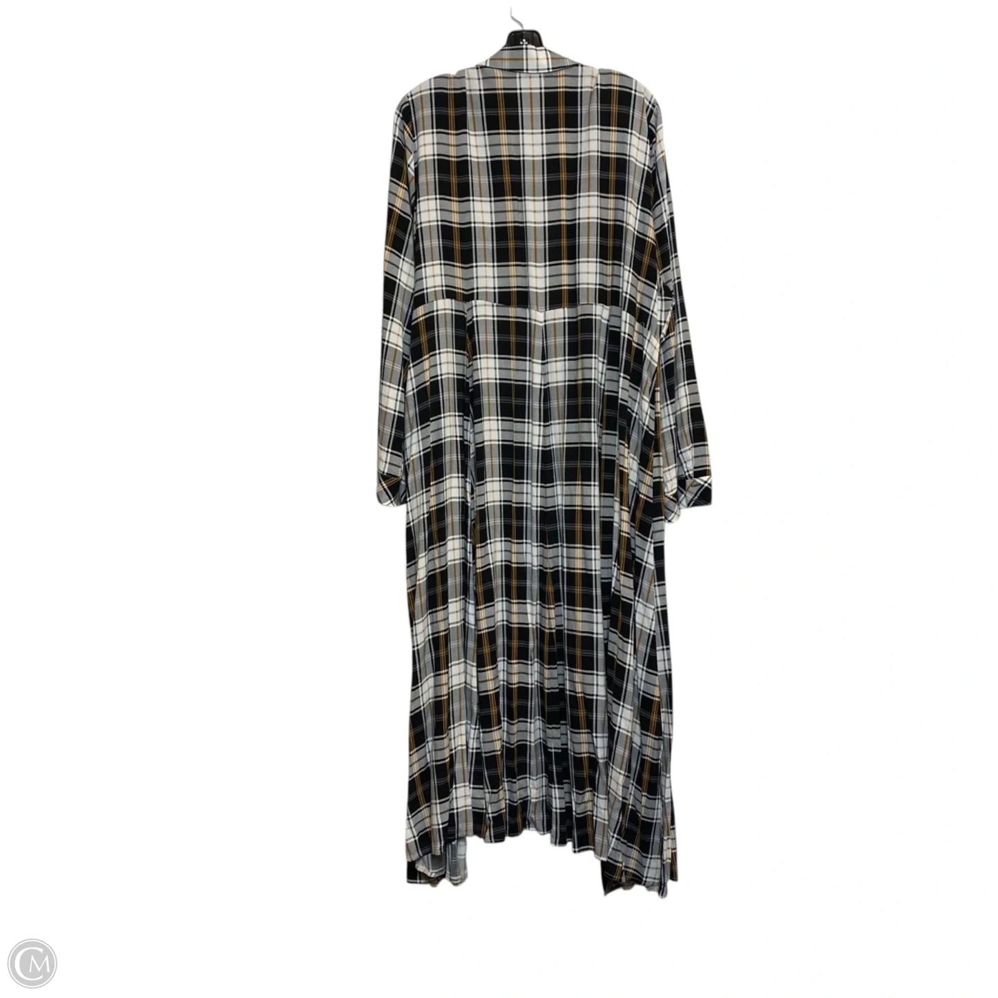 Dress Casual Maxi By Torrid In Black & White, Size: 3x