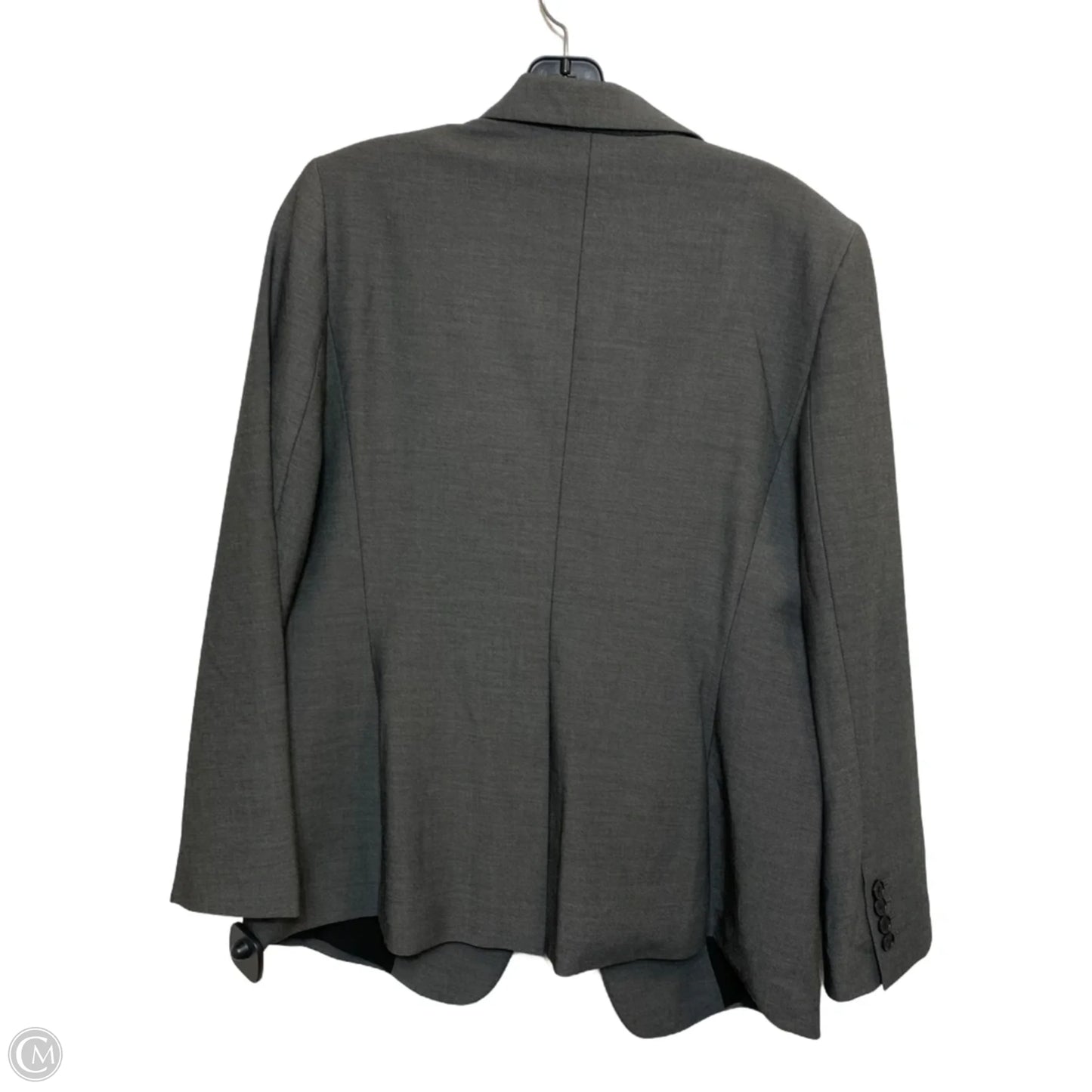 Blazer By Ann Taylor In Grey, Size: Lp