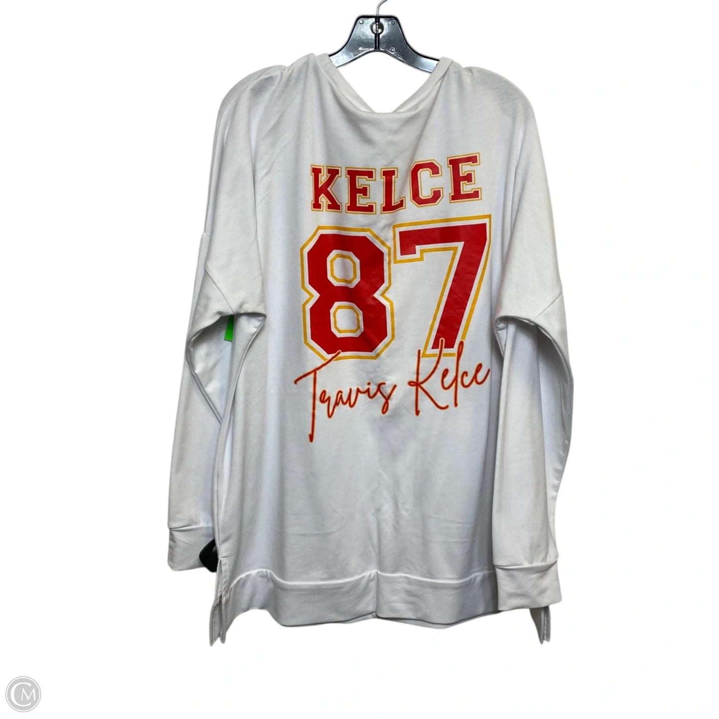 Top Long Sleeve By Cmf In White, Size: 3x