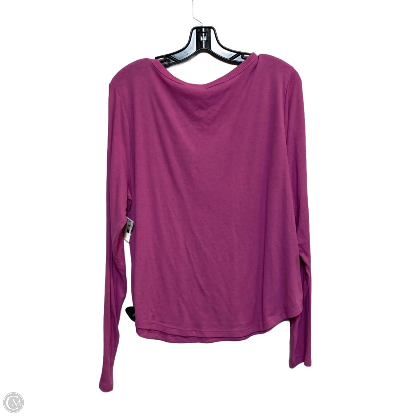 Athletic Top Long Sleeve Crewneck By Old Navy In Pink, Size: 2x