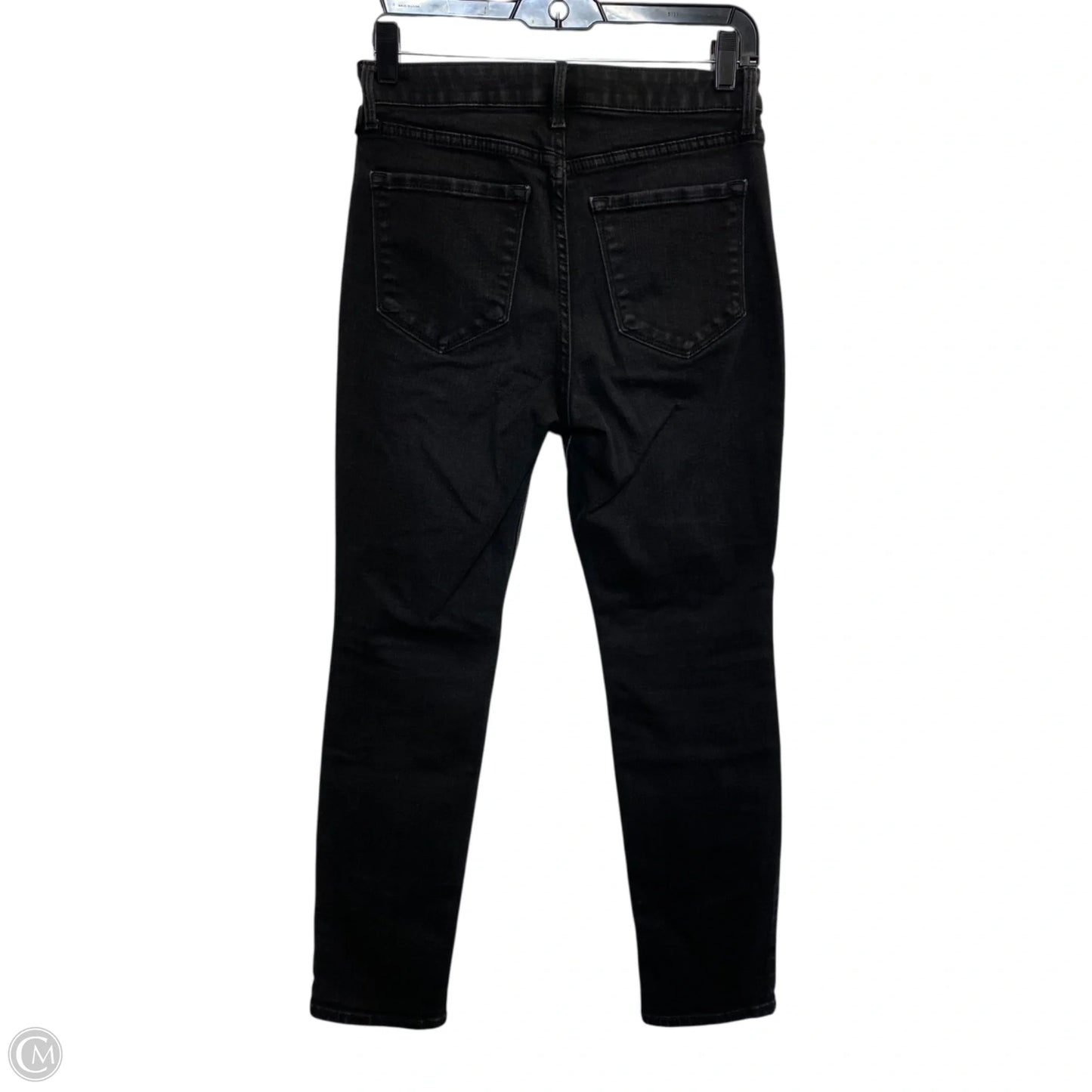 Jeans Straight By Old Navy In Black Denim, Size: 6p