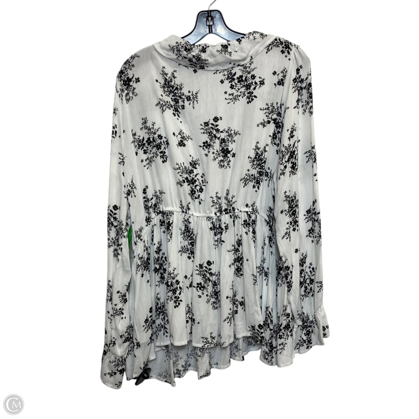 Top Long Sleeve By Torrid In White, Size: 2x