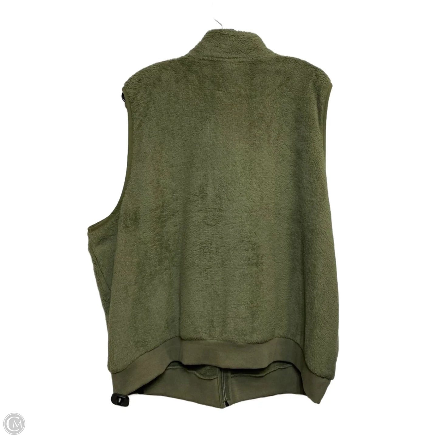 Vest Faux Fur & Sherpa By Torrid In Green, Size: 3x