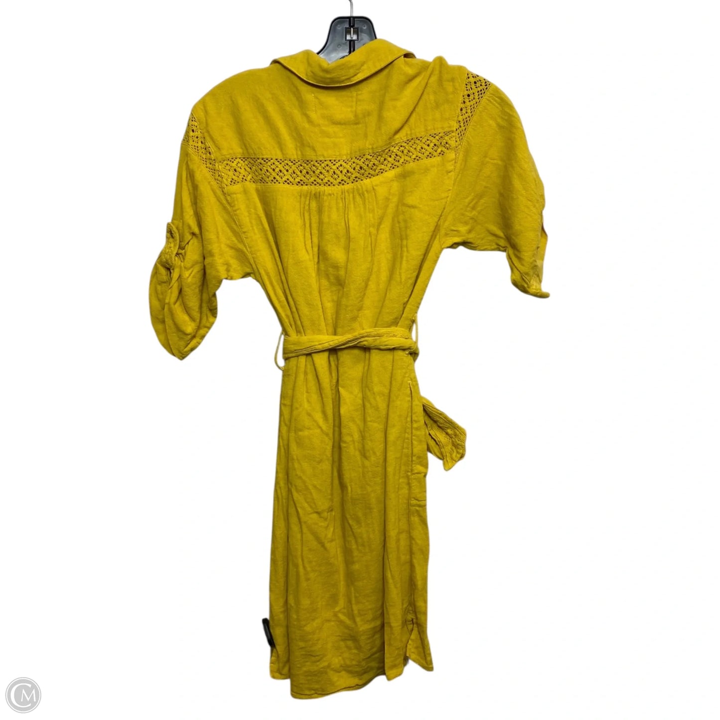 Dress Casual Short By Anthropologie In Yellow, Size: Xs