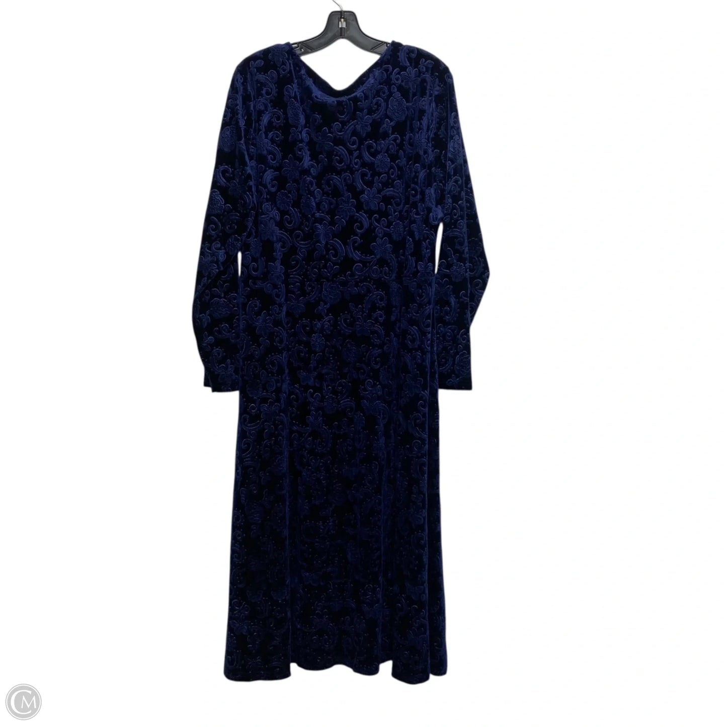 Dress Party Midi By Cmf In Blue, Size: 3x