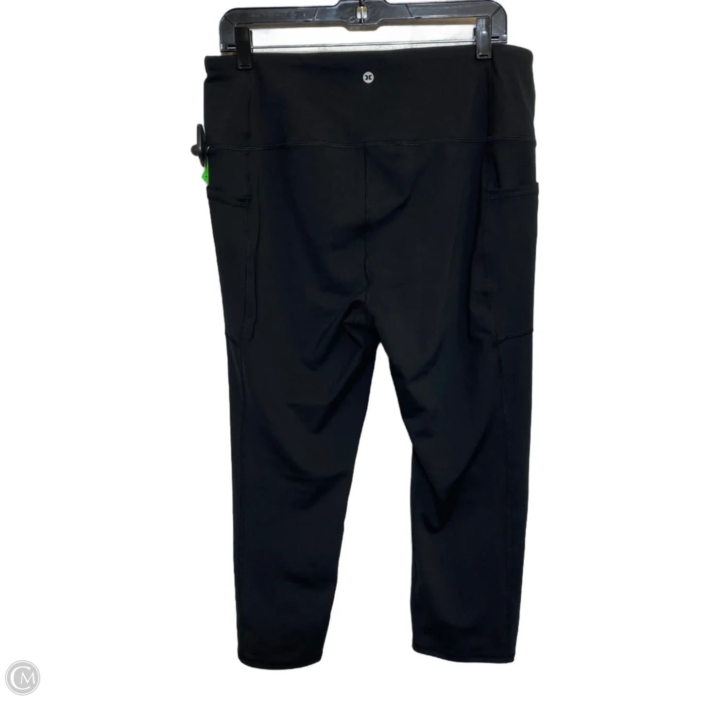 Athletic Leggings By Rbx In Black, Size: Xl