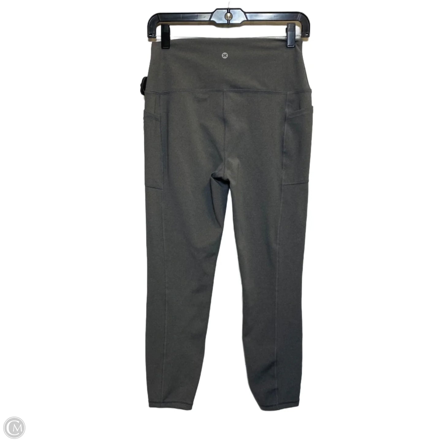 Athletic Leggings By Rbx In Grey, Size: M