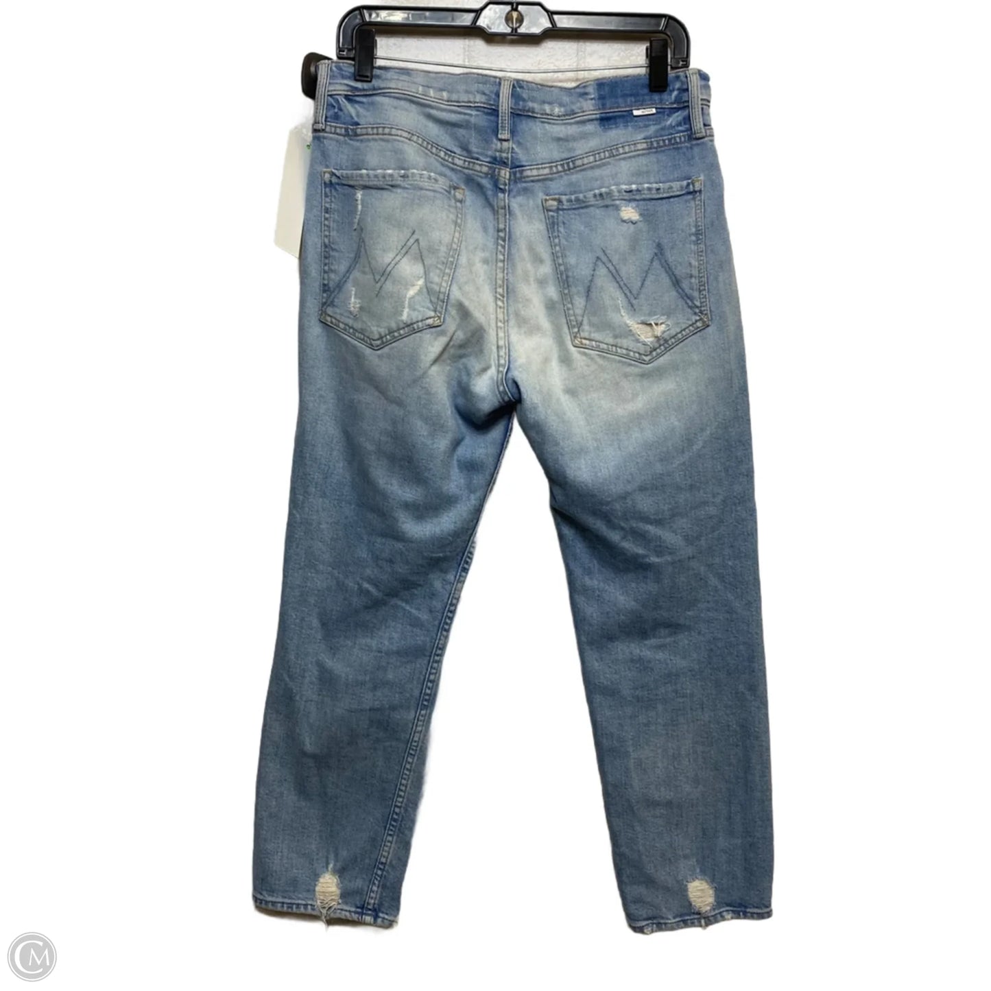 Jeans Designer By Mother In Blue Denim, Size: 10