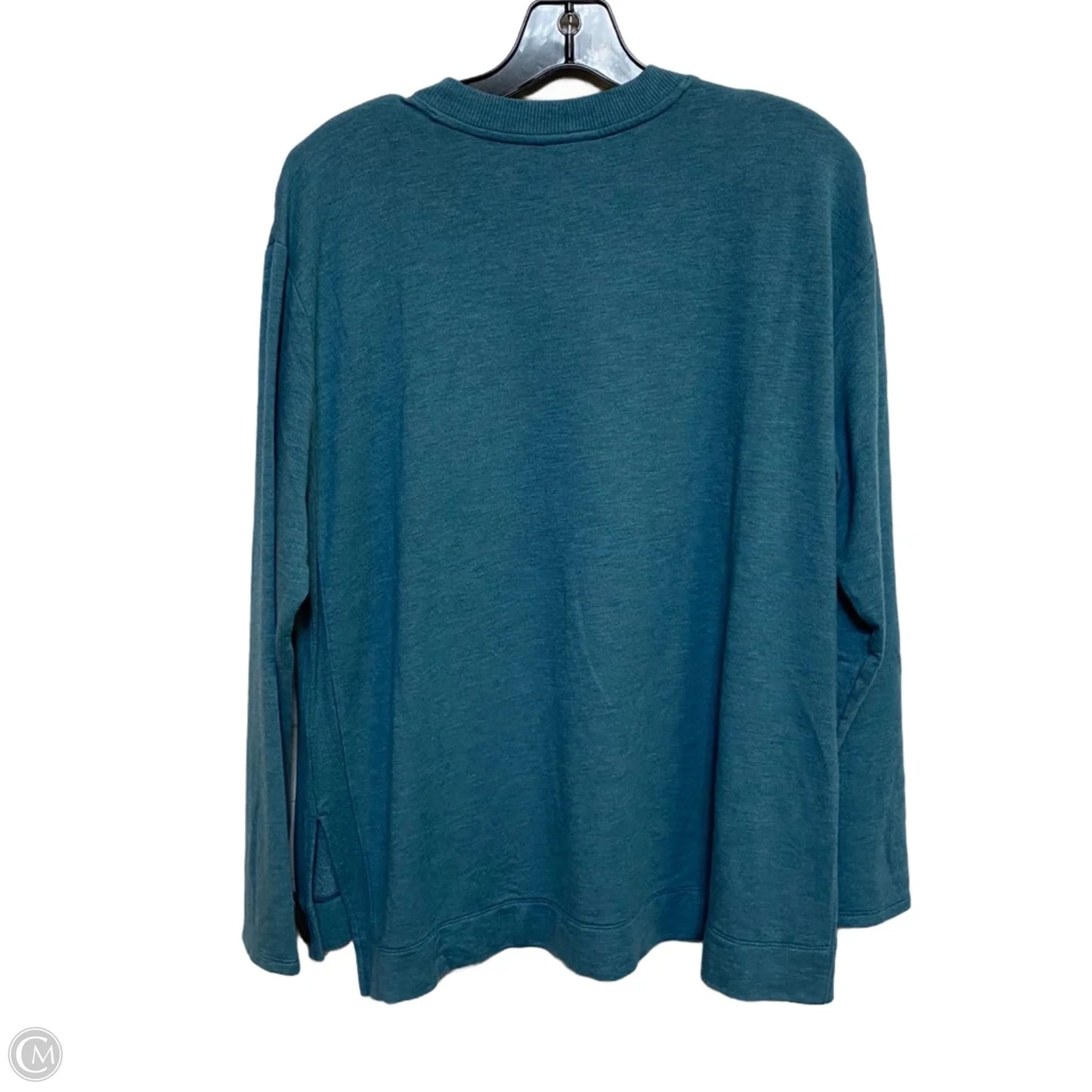 Top Long Sleeve Basic By Pure Jill In Green, Size: L