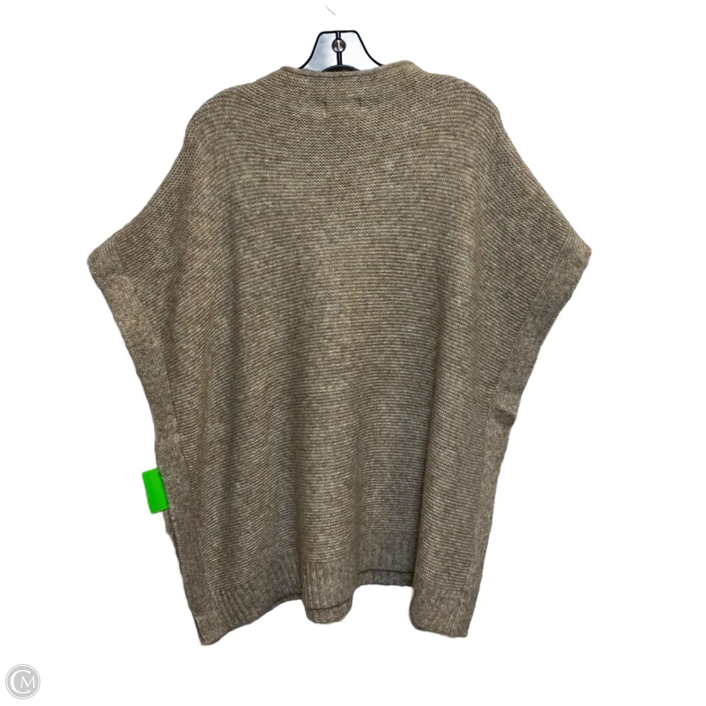 Poncho By Universal Thread In Tan, Size: Osfm