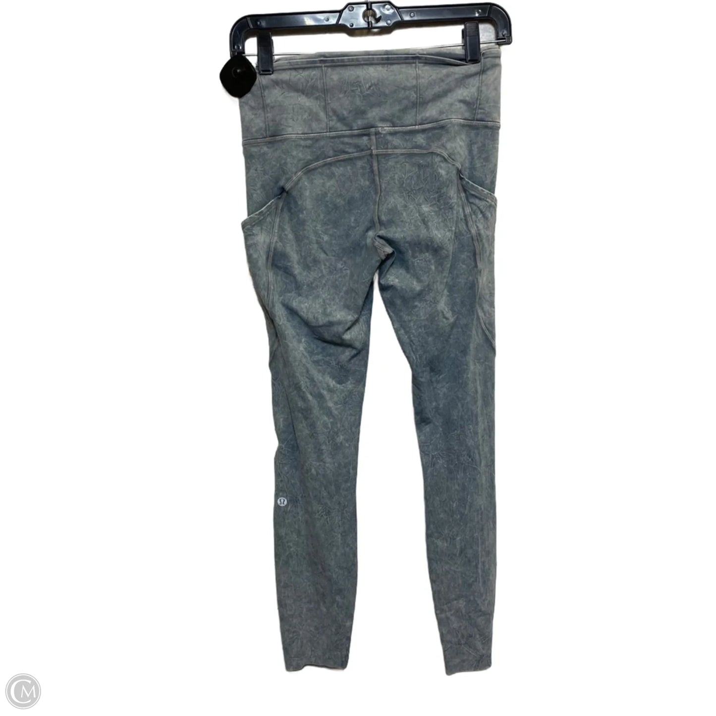 Athletic Leggings By Lululemon In Grey, Size: S