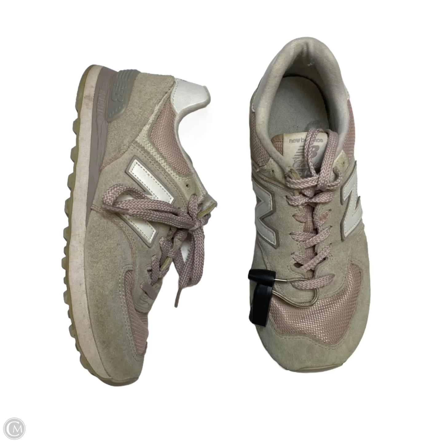 Shoes Athletic By New Balance In Pink & Tan, Size: 9