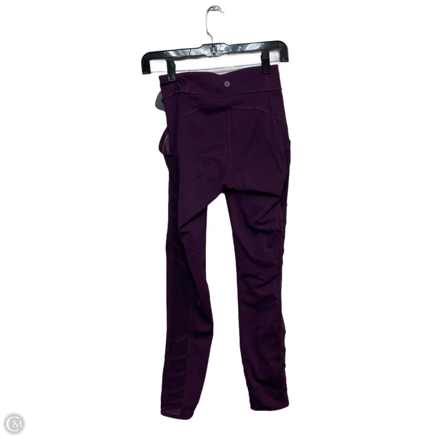 Athletic Leggings Designer By Lululemon In Purple, Size: S