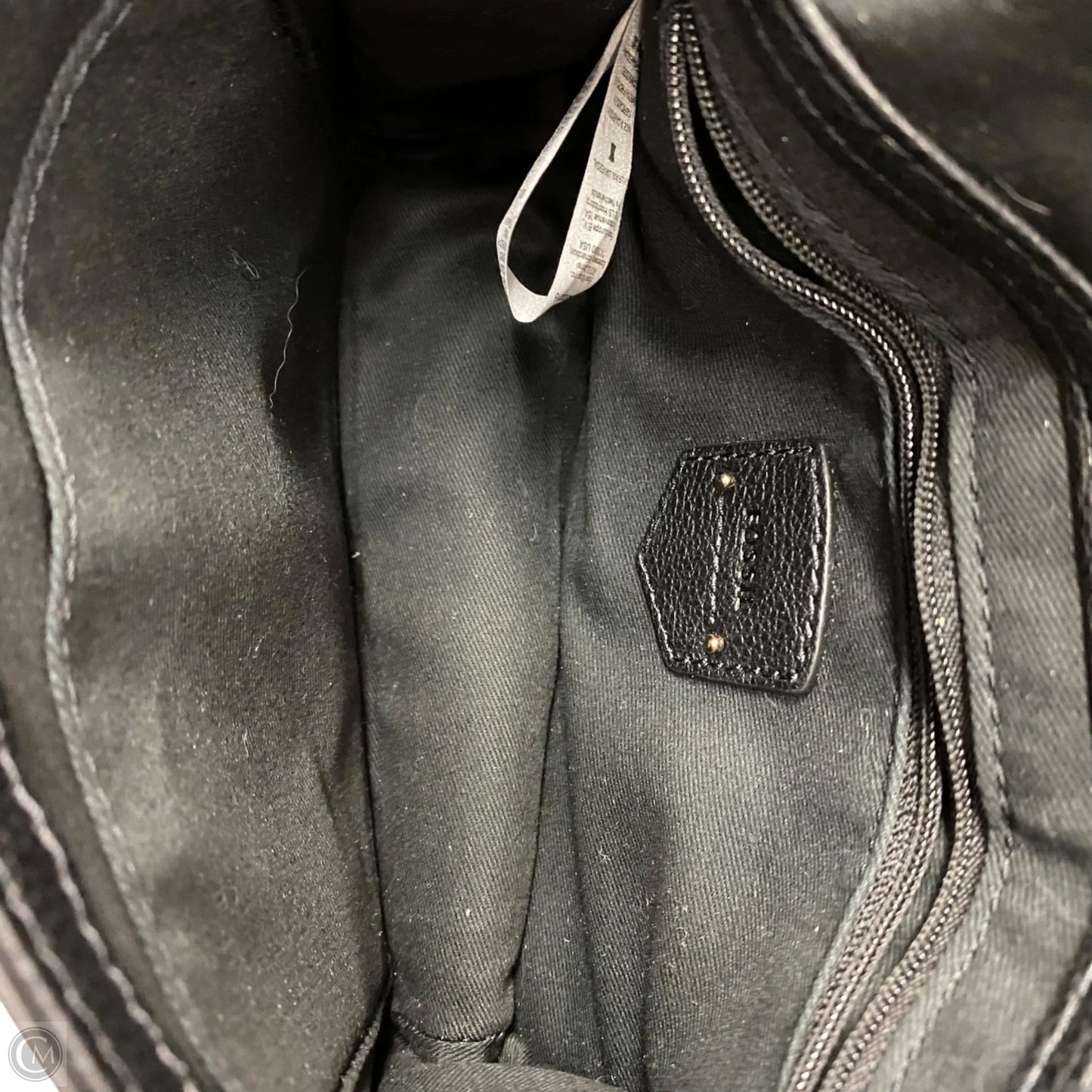 Crossbody Leather By Fossil, Size: Small