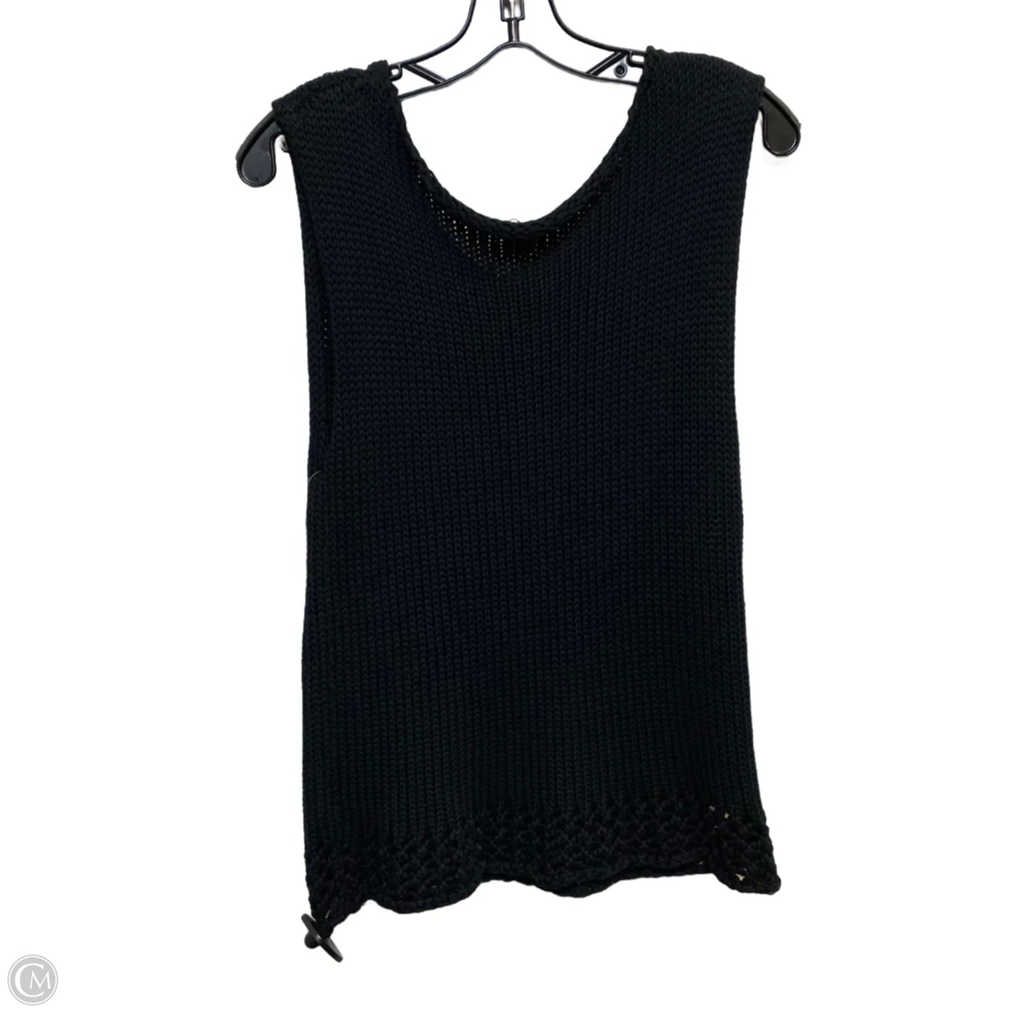 Top Sleeveless By Mustard Seed In Black, Size: M