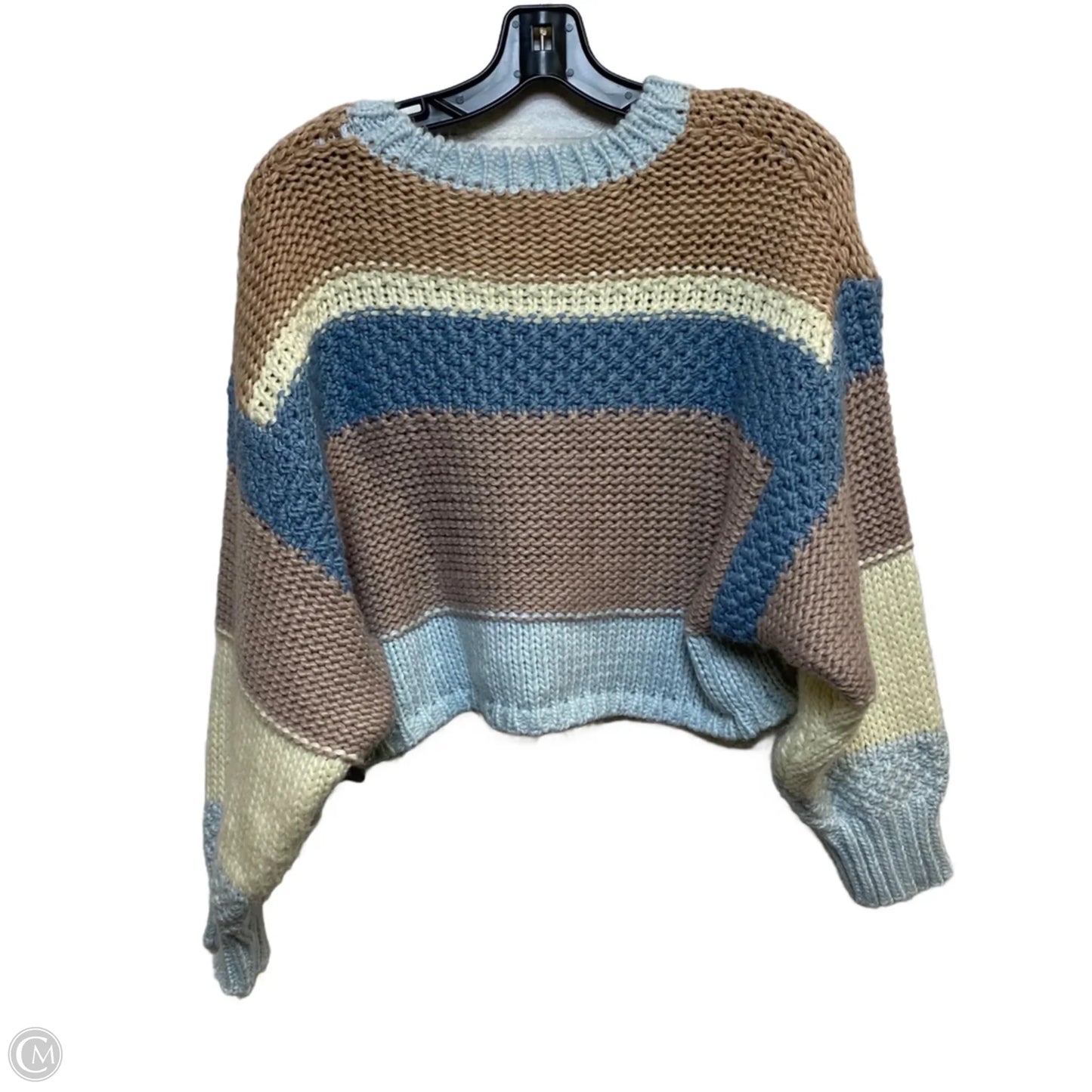 Sweater By Le Lis In Blue & Purple, Size: S