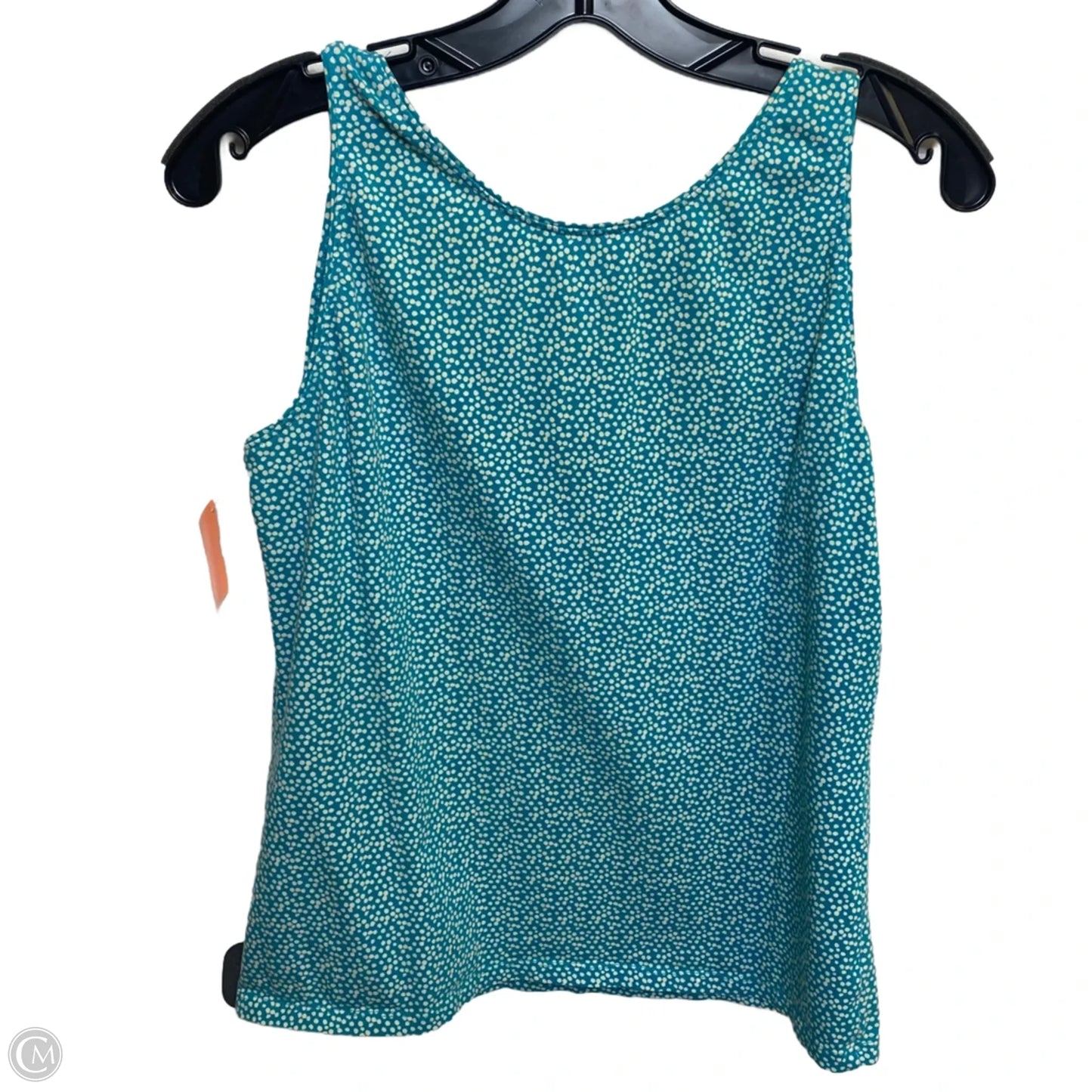 Tank Top By Madison In Blue & Cream, Size: M