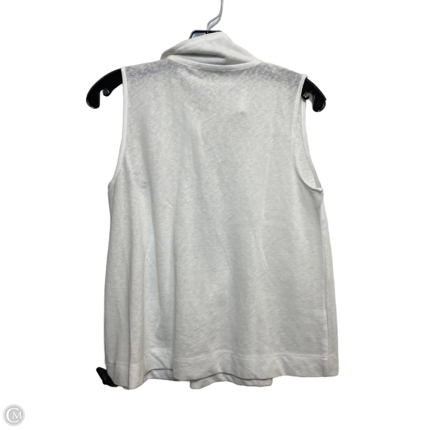Top Sleeveless By Loft In White, Size: Xs