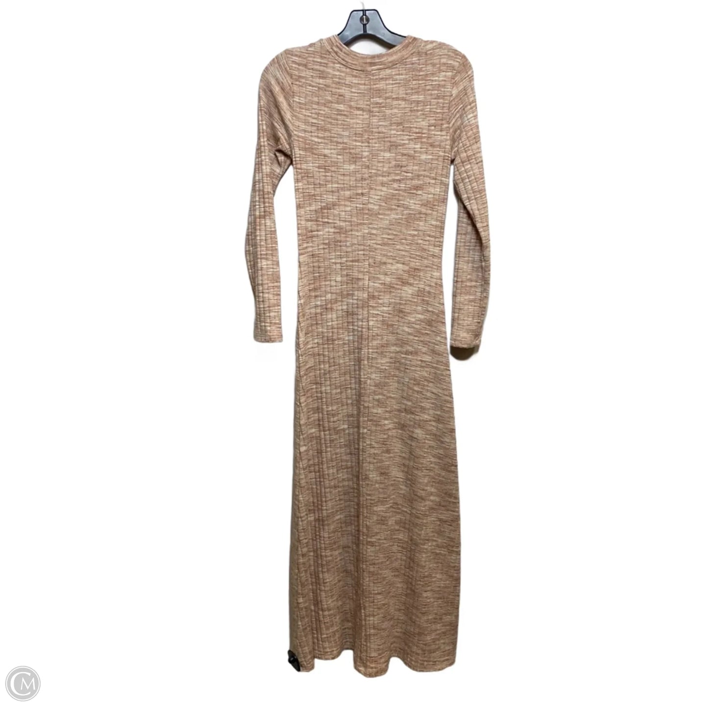 Dress Casual Maxi By Old Navy In Cream & Pink, Size: S