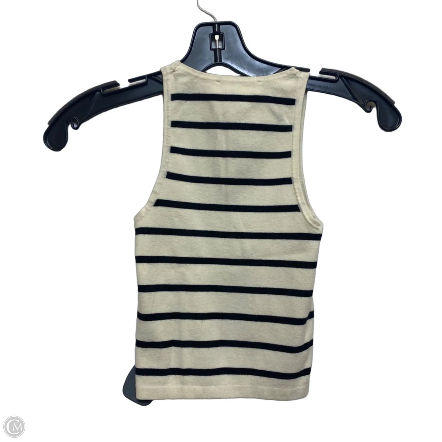 Tank Top By Mng In Black & Cream, Size: Xs