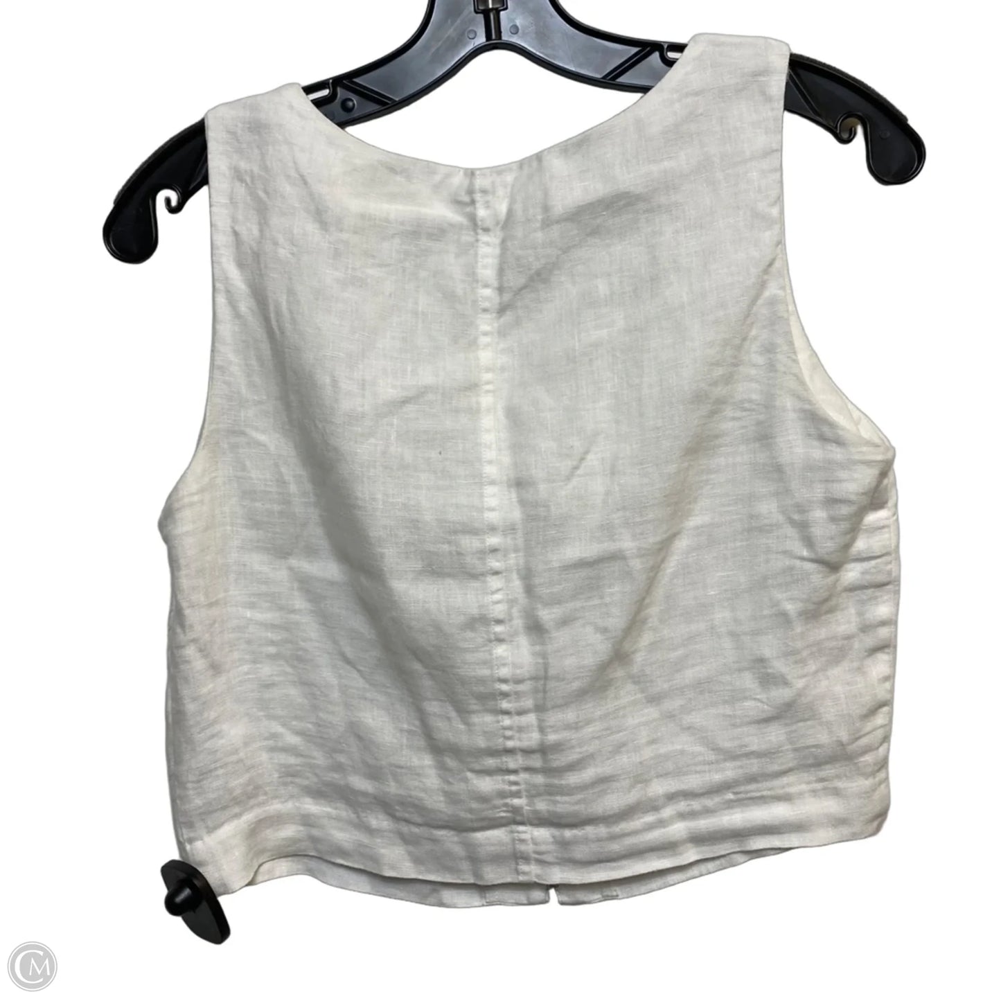 Top Sleeveless By Madewell In White, Size: Xs