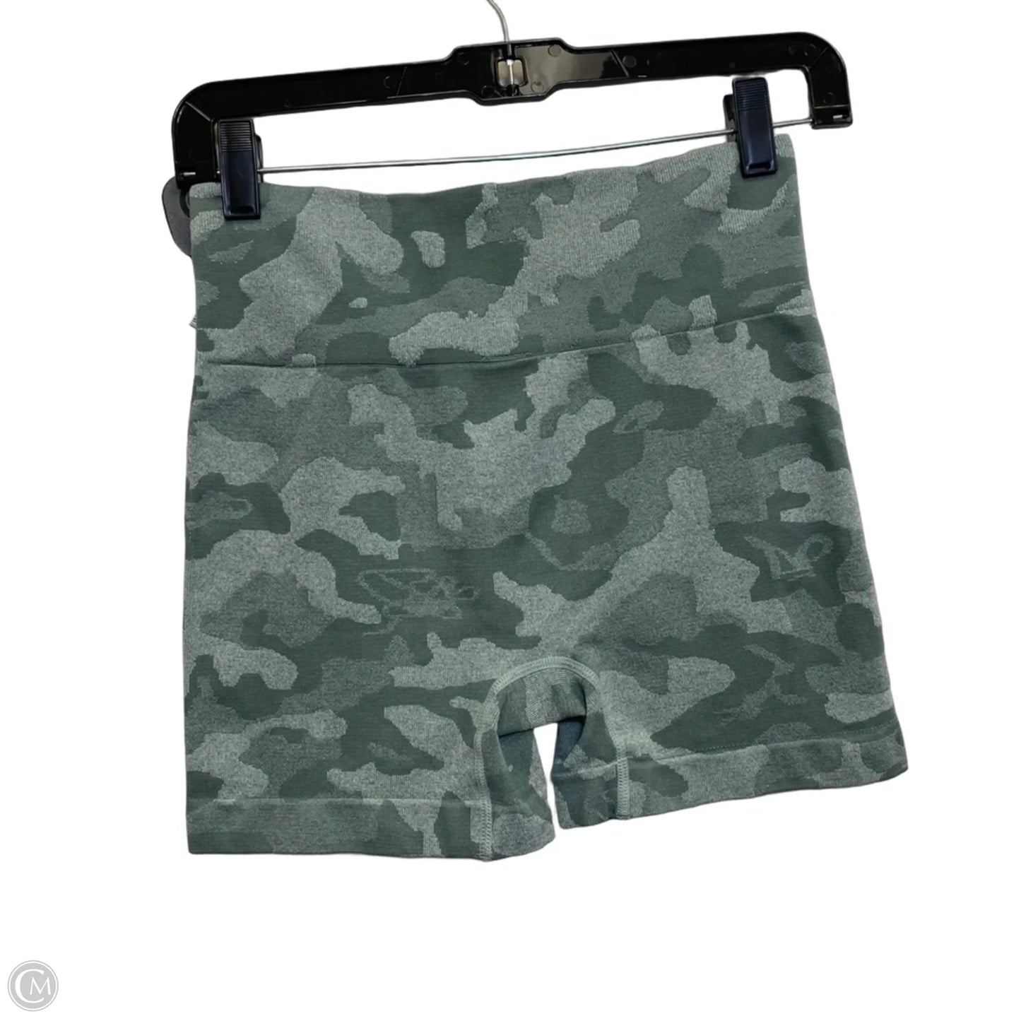 Athletic Shorts By Cmf In Green, Size: M