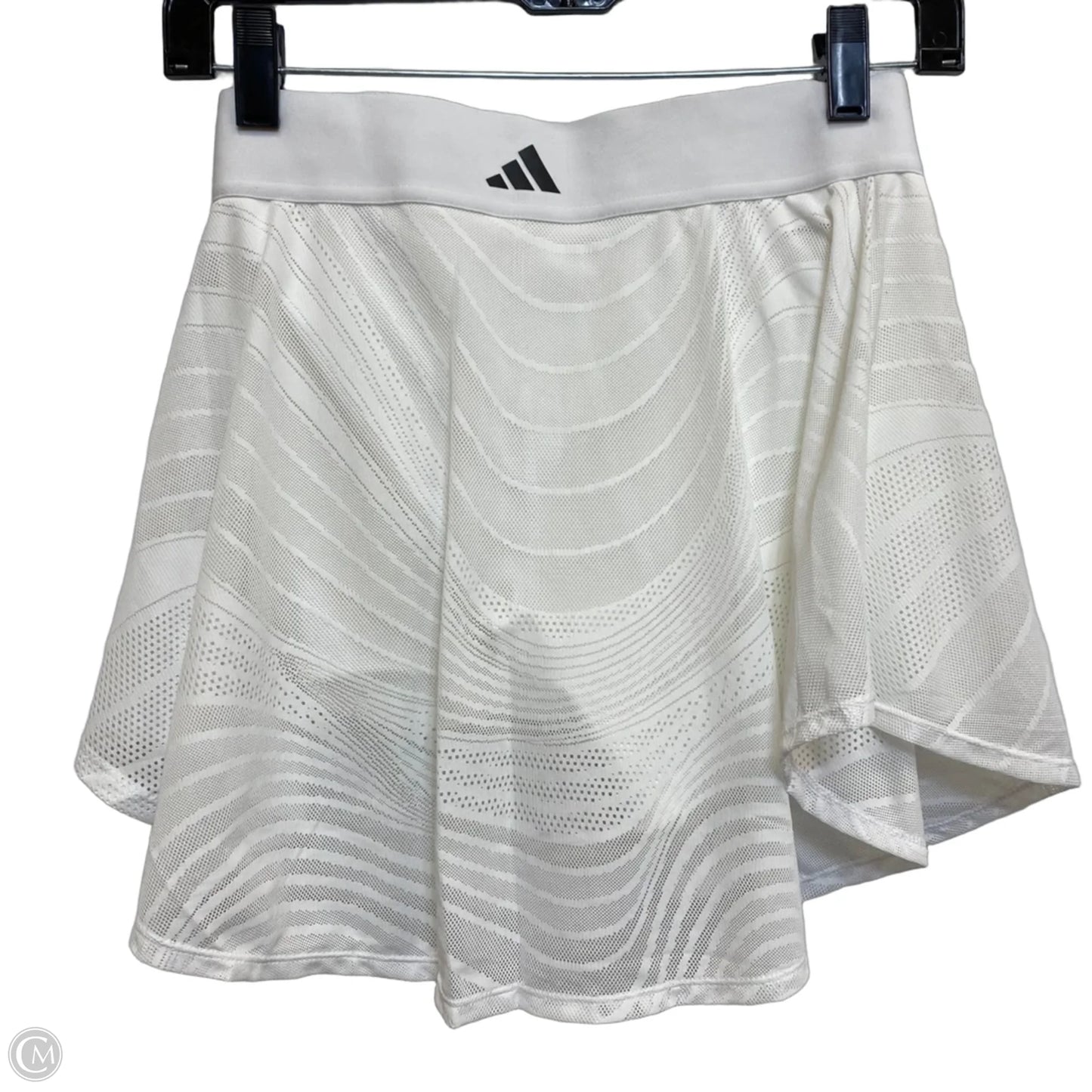 Athletic Skort By Adidas In White, Size: Xs
