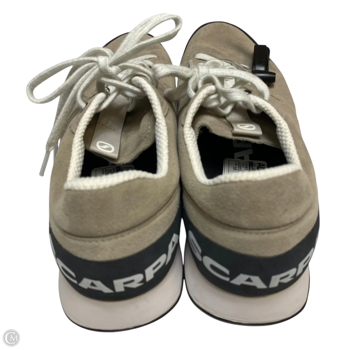 Shoes Sneakers By Scarpa In Grey, Size: 10