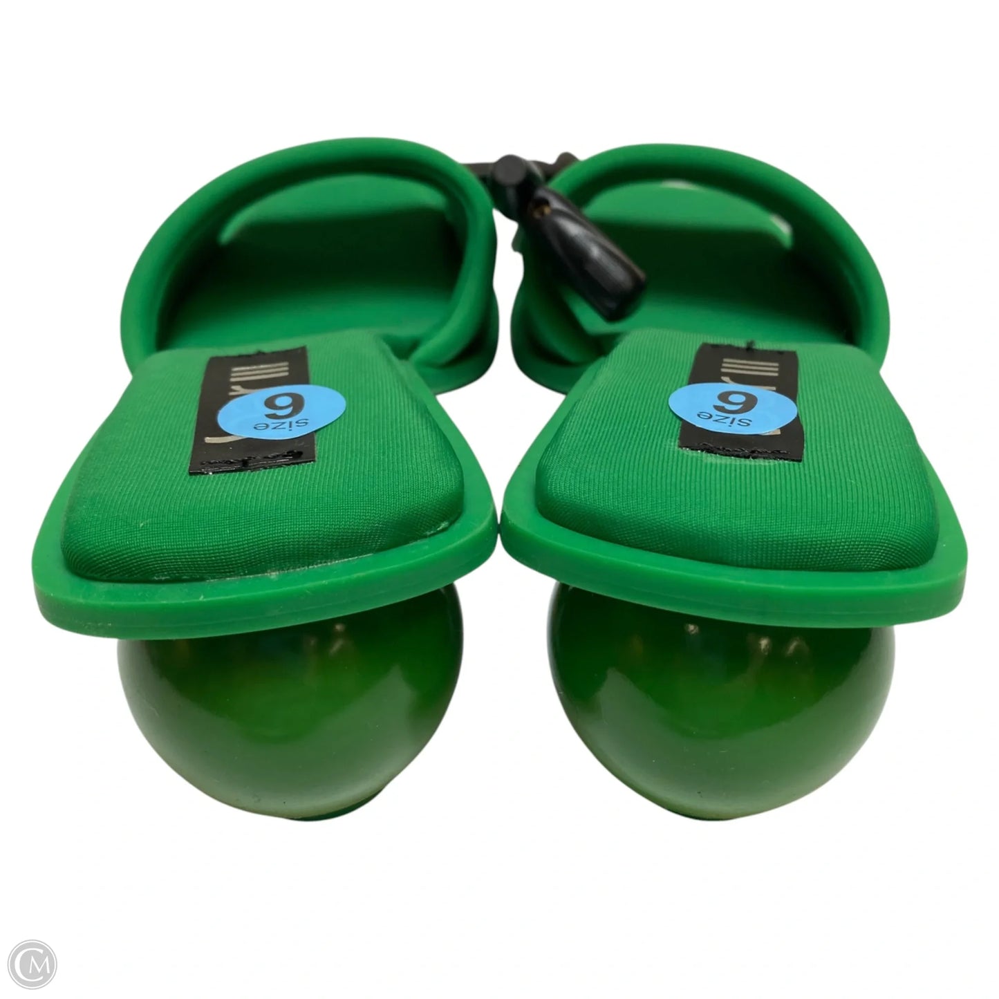 Sandals Heels Kitten By Bar Iii In Green, Size: 6