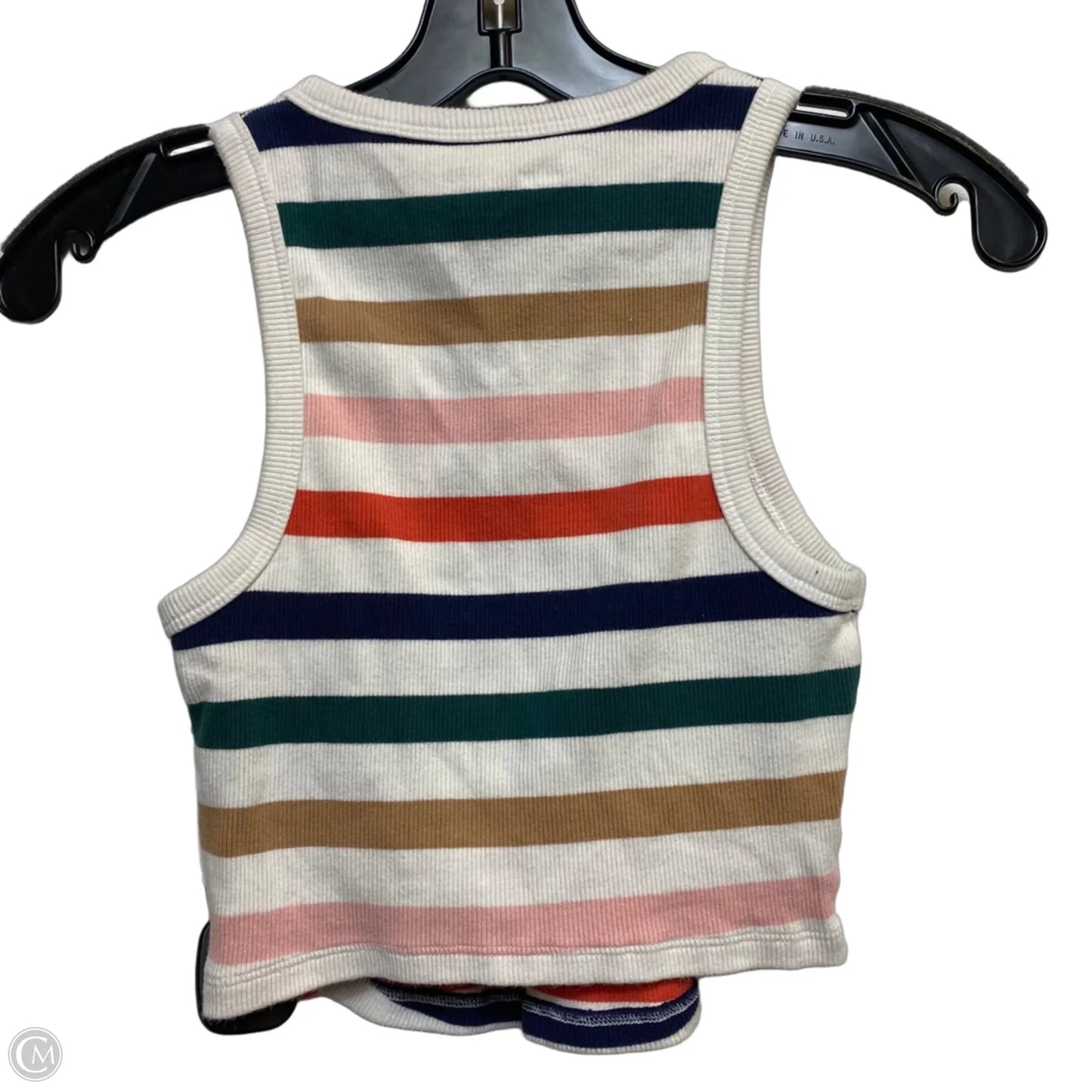 Top Sleeveless By Aerie In Nautical Print, Size: S