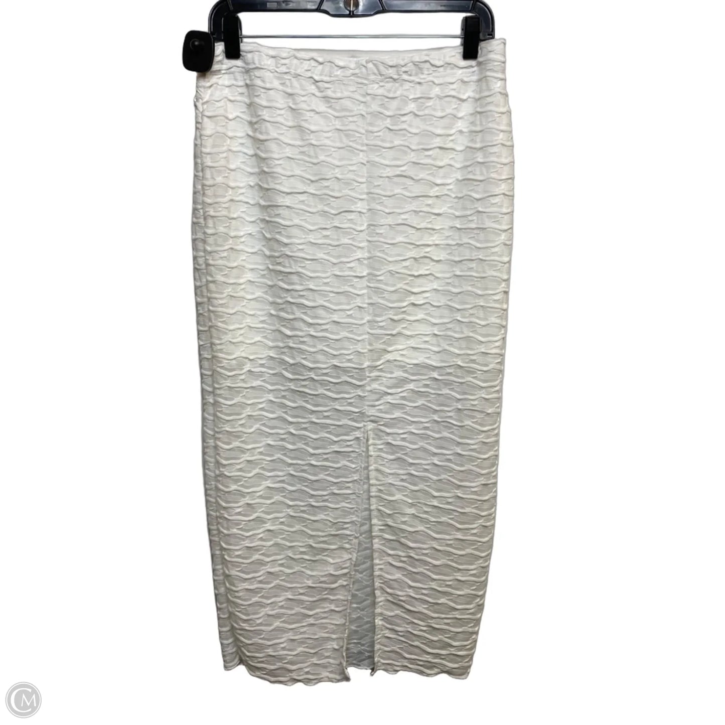 Skirt Set 2pc By Cmf In White, Size: L