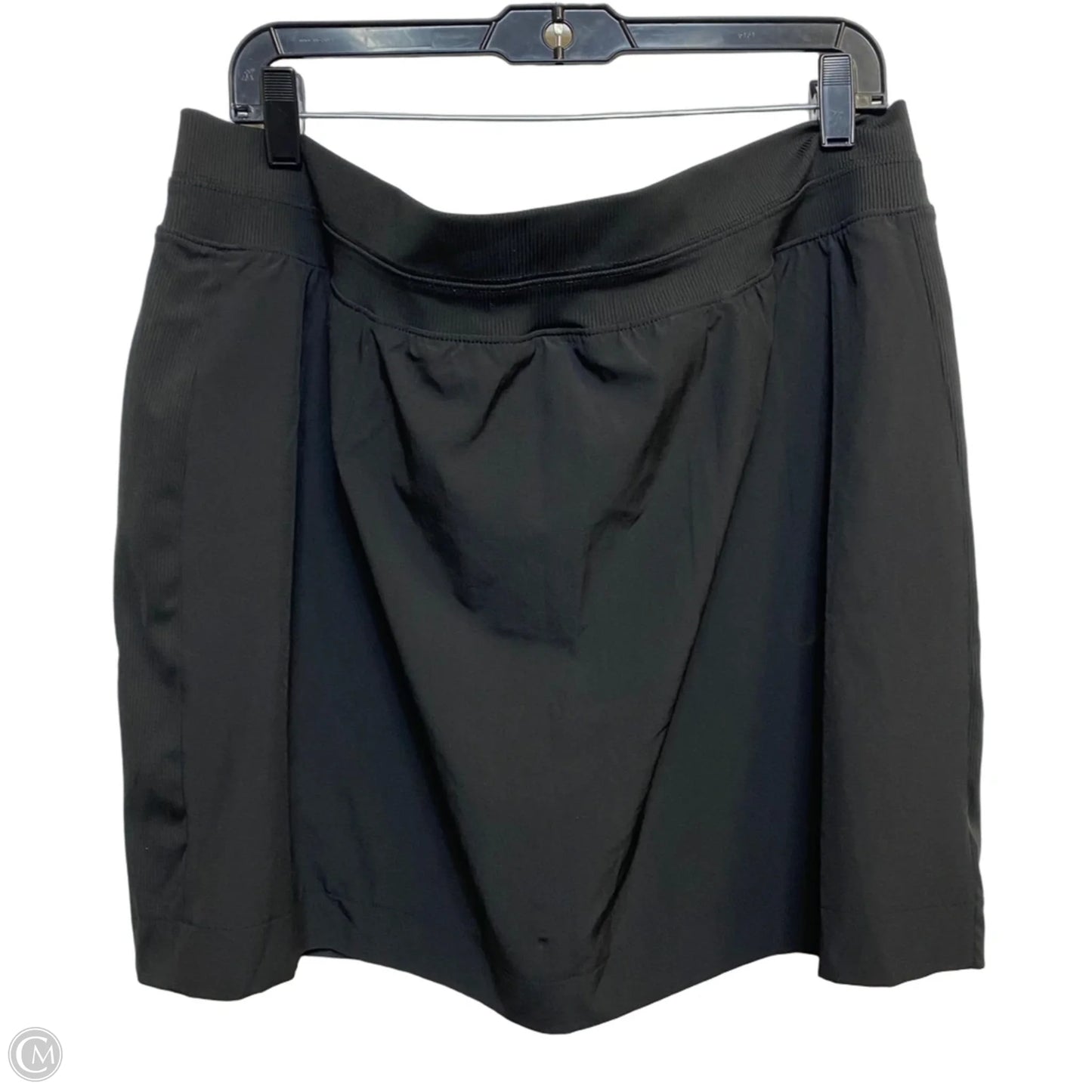 Athletic Skort By Members Mark In Black, Size: Xxl