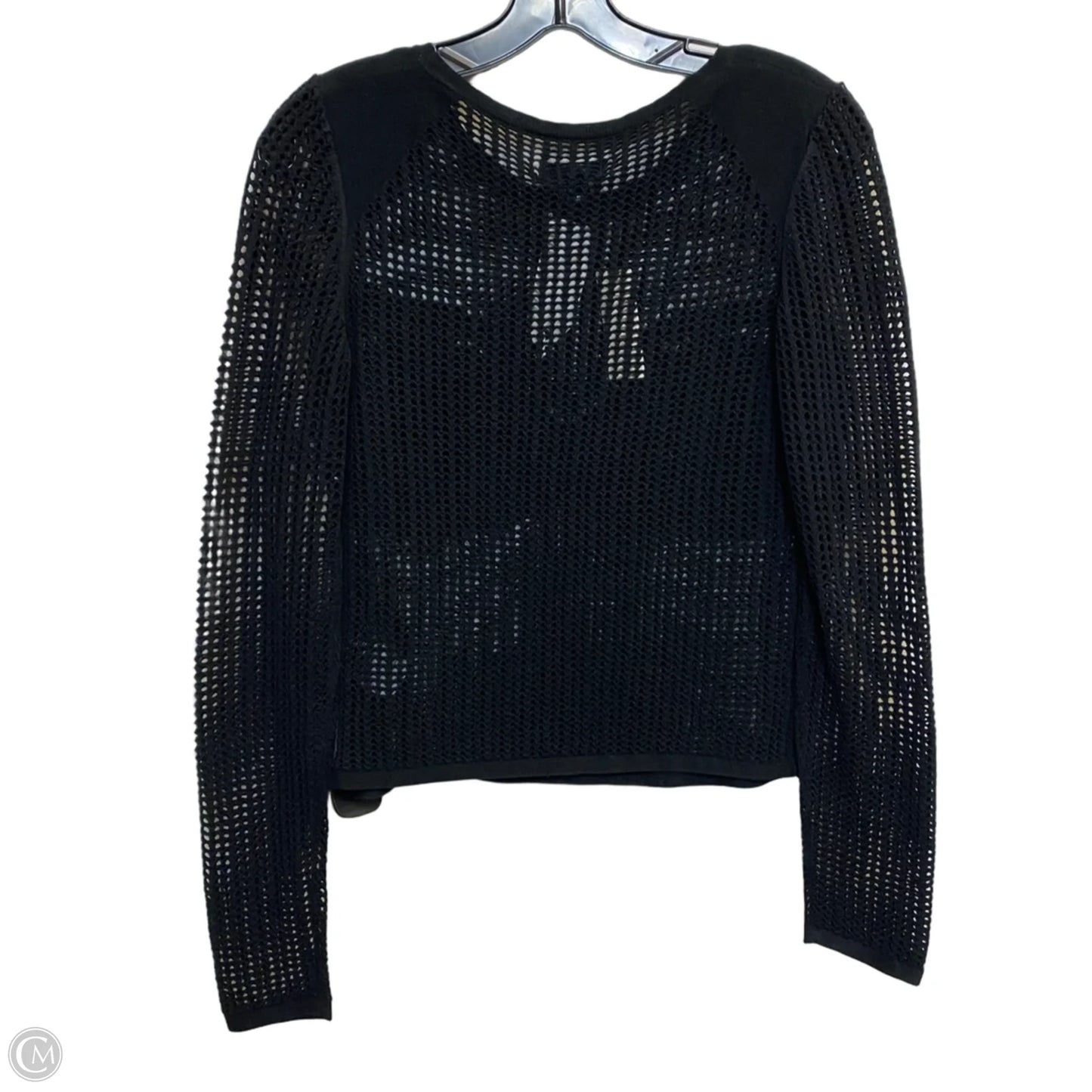 Top Long Sleeve By Maeve In Black, Size: S