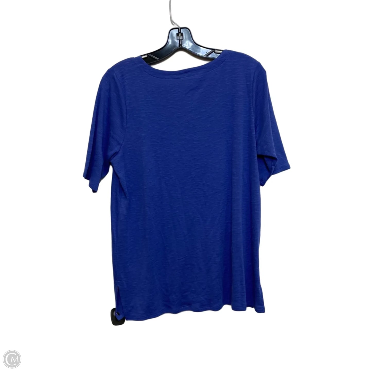 Top Short Sleeve By J. Jill In Blue, Size: M