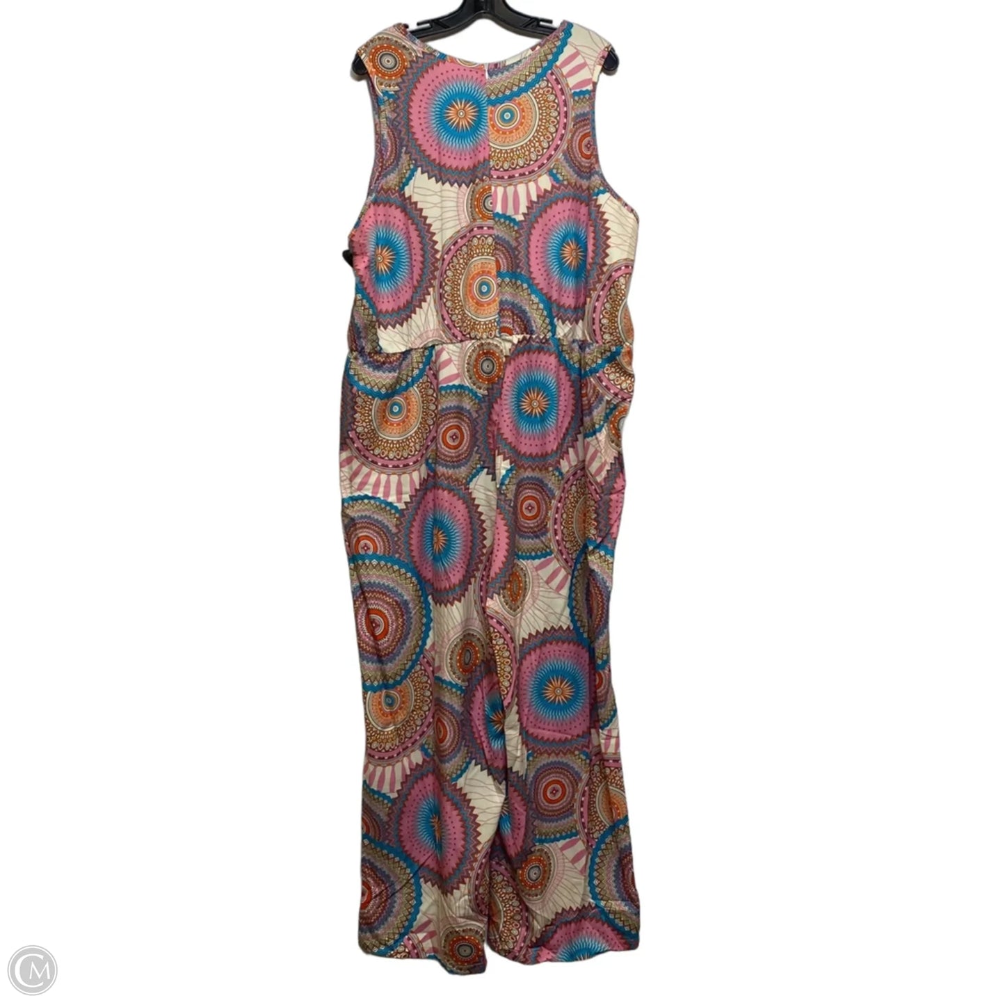 Jumpsuit By Shein In Blue & Pink, Size: 4x