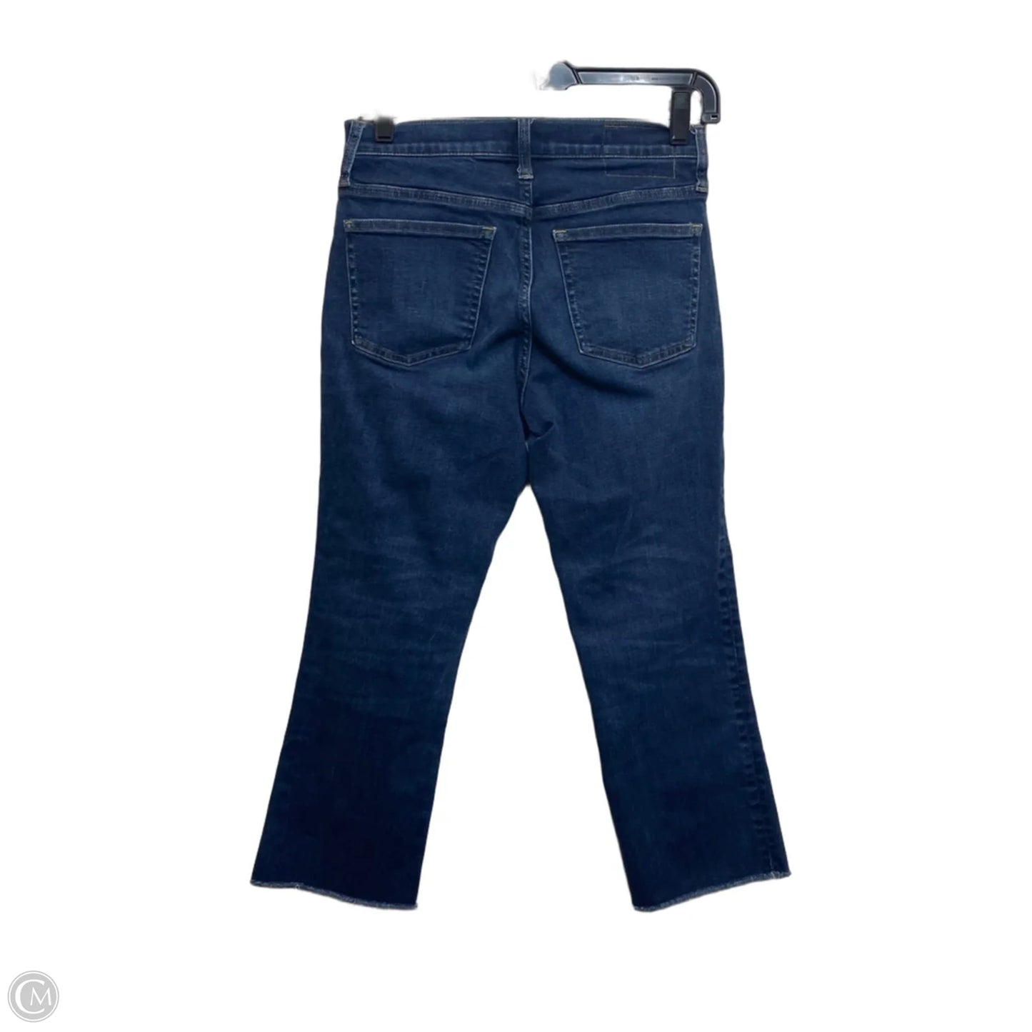 Jeans Cropped By J. Crew In Blue Denim, Size: 2p