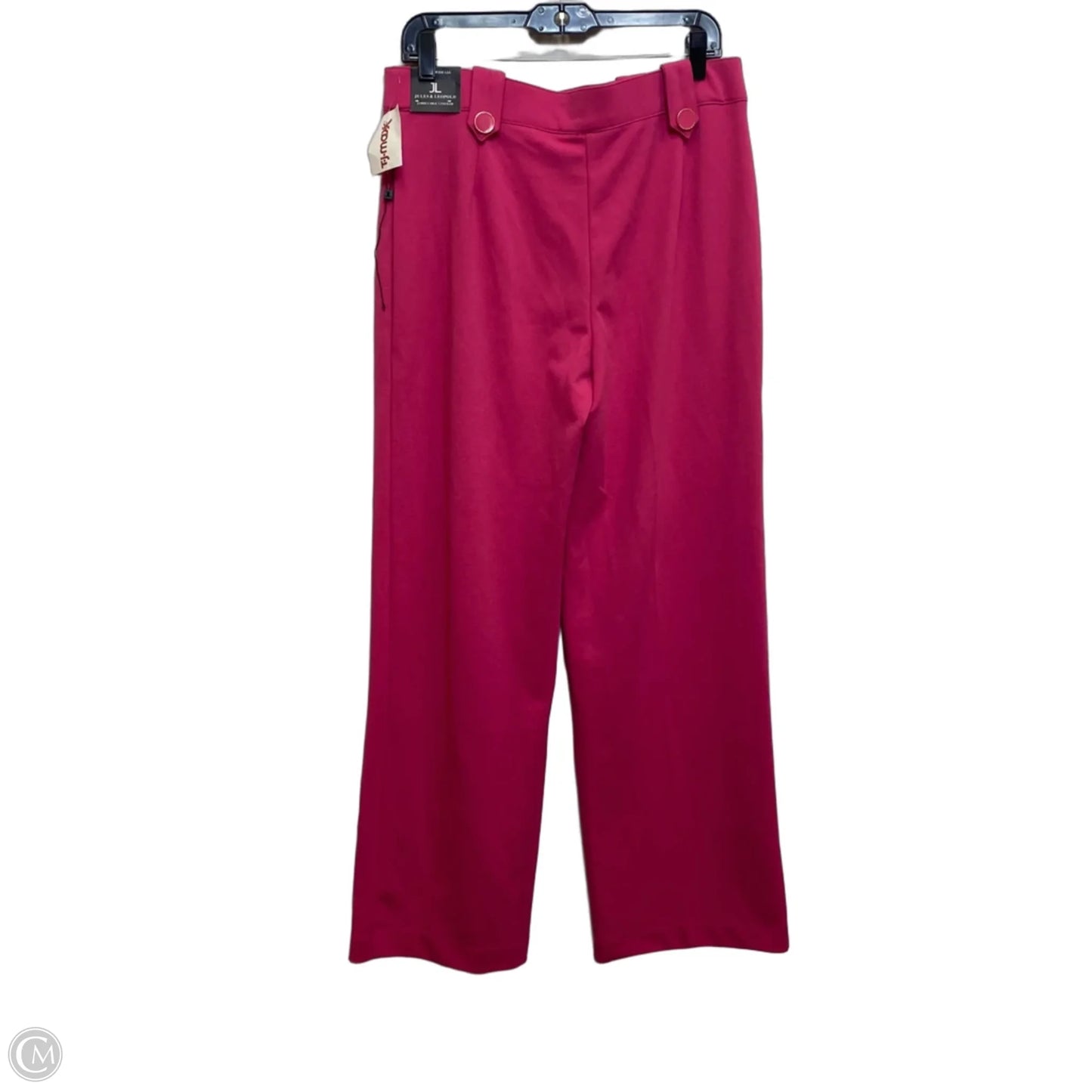 Pants Wide Leg By Jules & Leopold In Pink, Size: L
