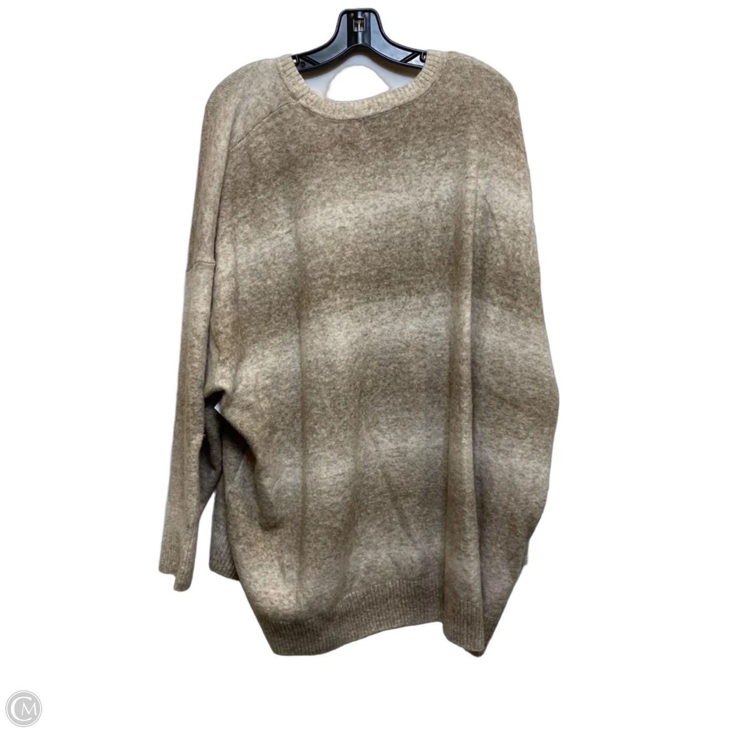 Sweater By Old Navy In Tan, Size: 3x