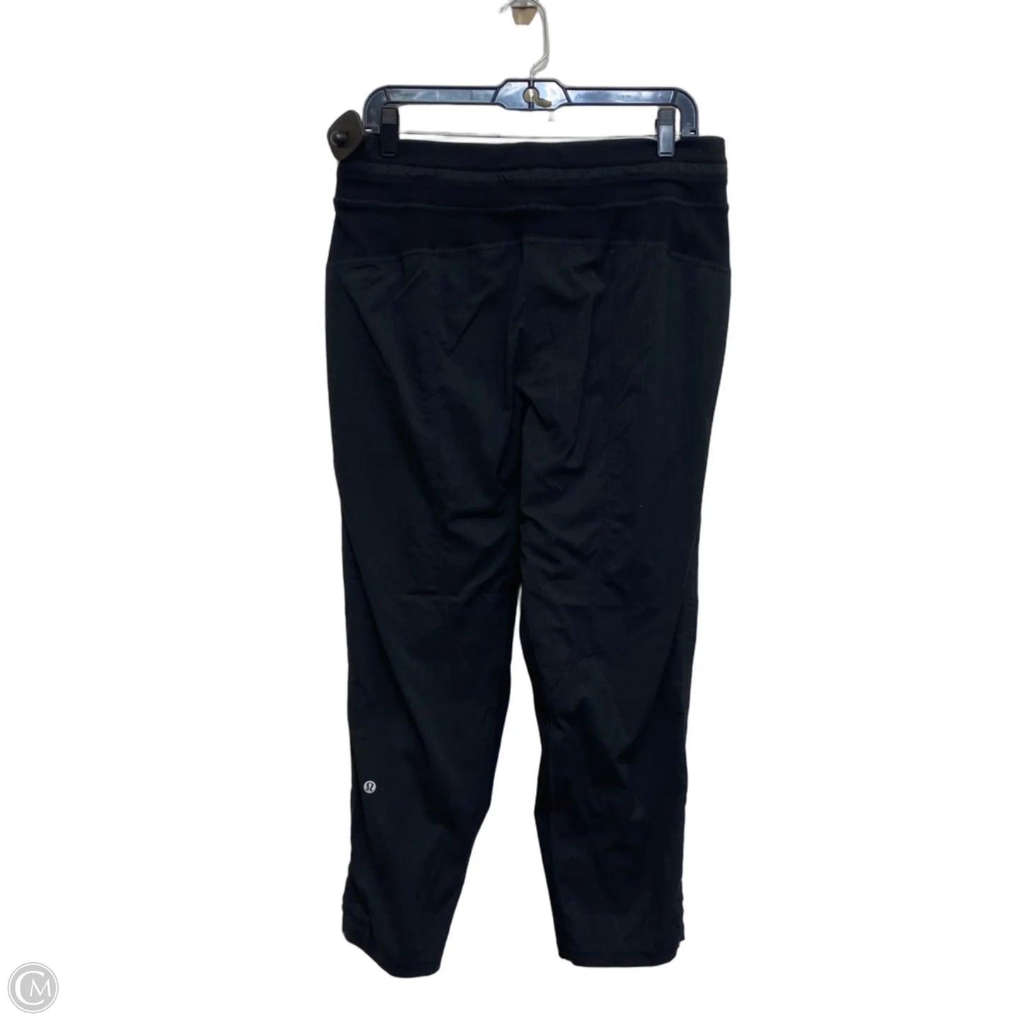 Athletic Pants Designer By Lululemon In Black, Size: M