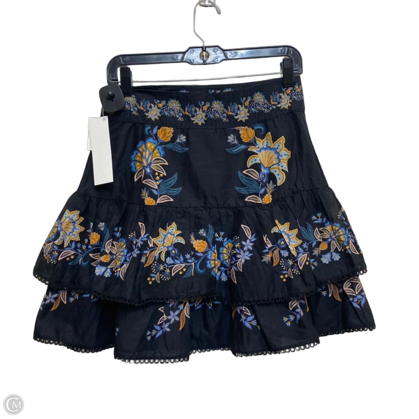 Skirt Designer By Farm Rio In Black, Size: S