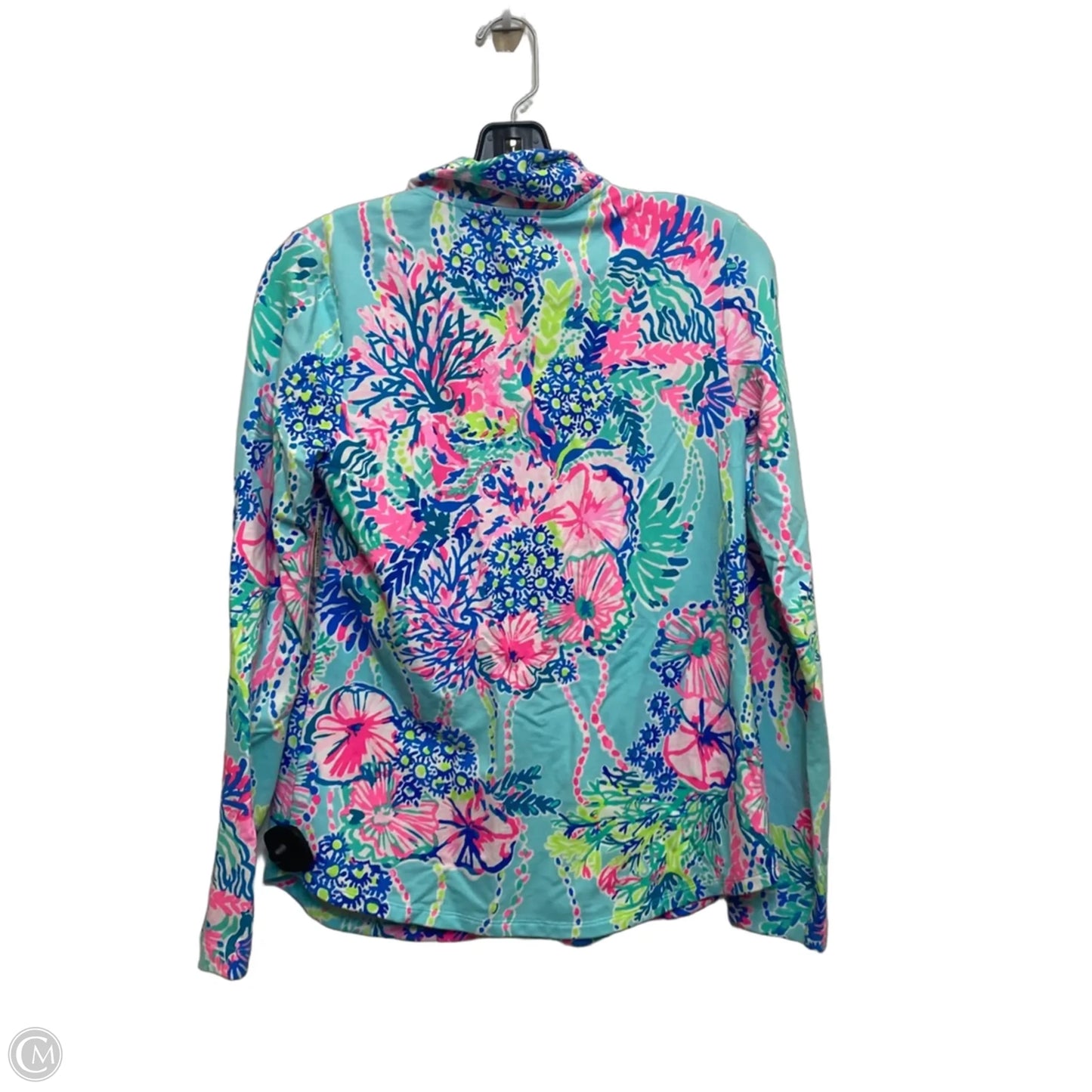 Sweatshirt Designer By Lilly Pulitzer In Blue & Pink, Size: Xs