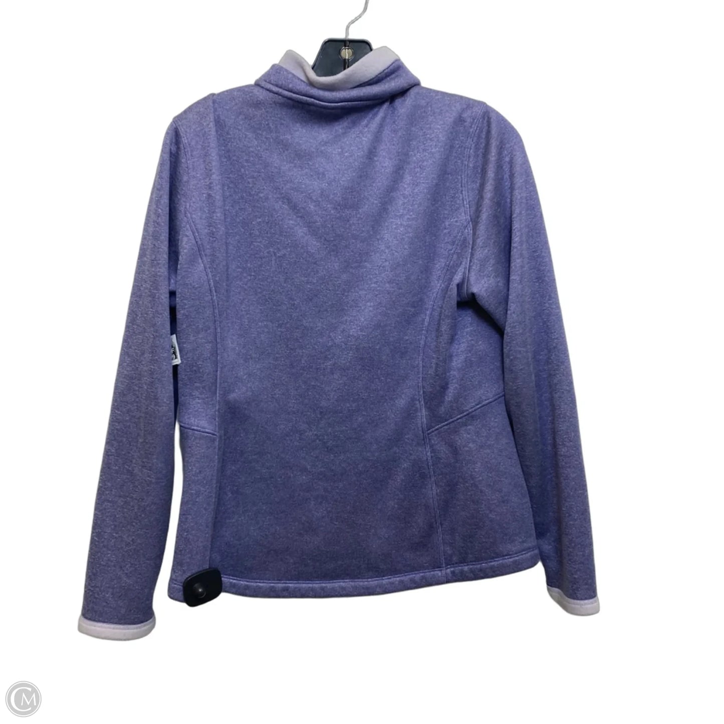 Athletic Jacket By The North Face In Purple, Size: L