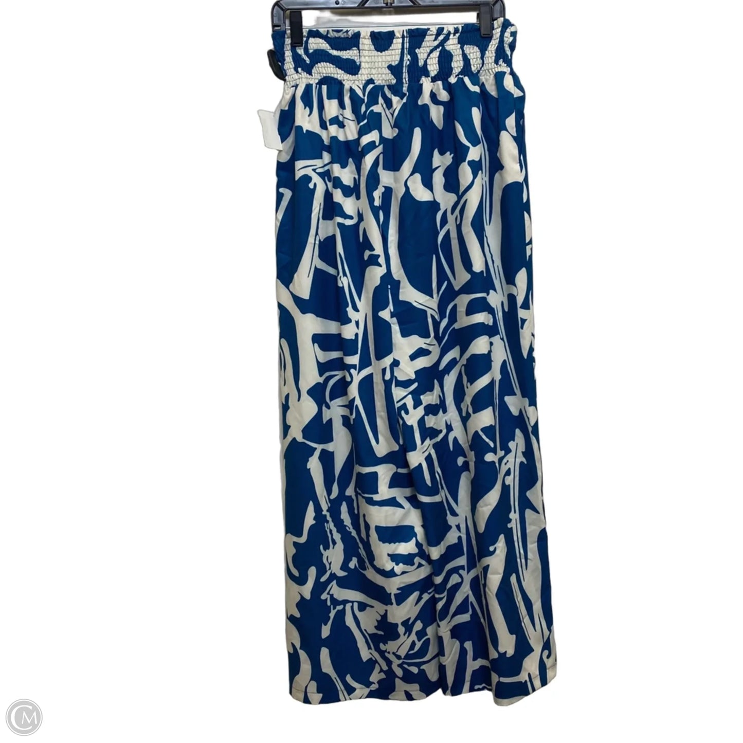Pants Set 2pc By Shein In Blue & White, Size: 12