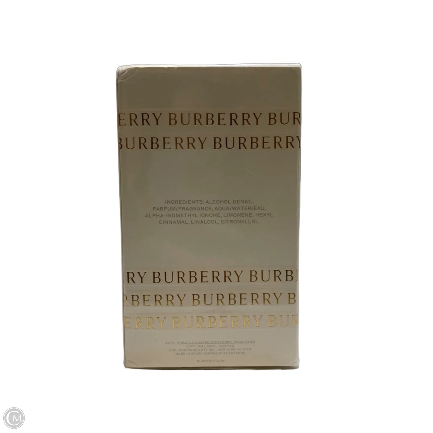 Fragrance Luxury Designer By Burberry, Size: