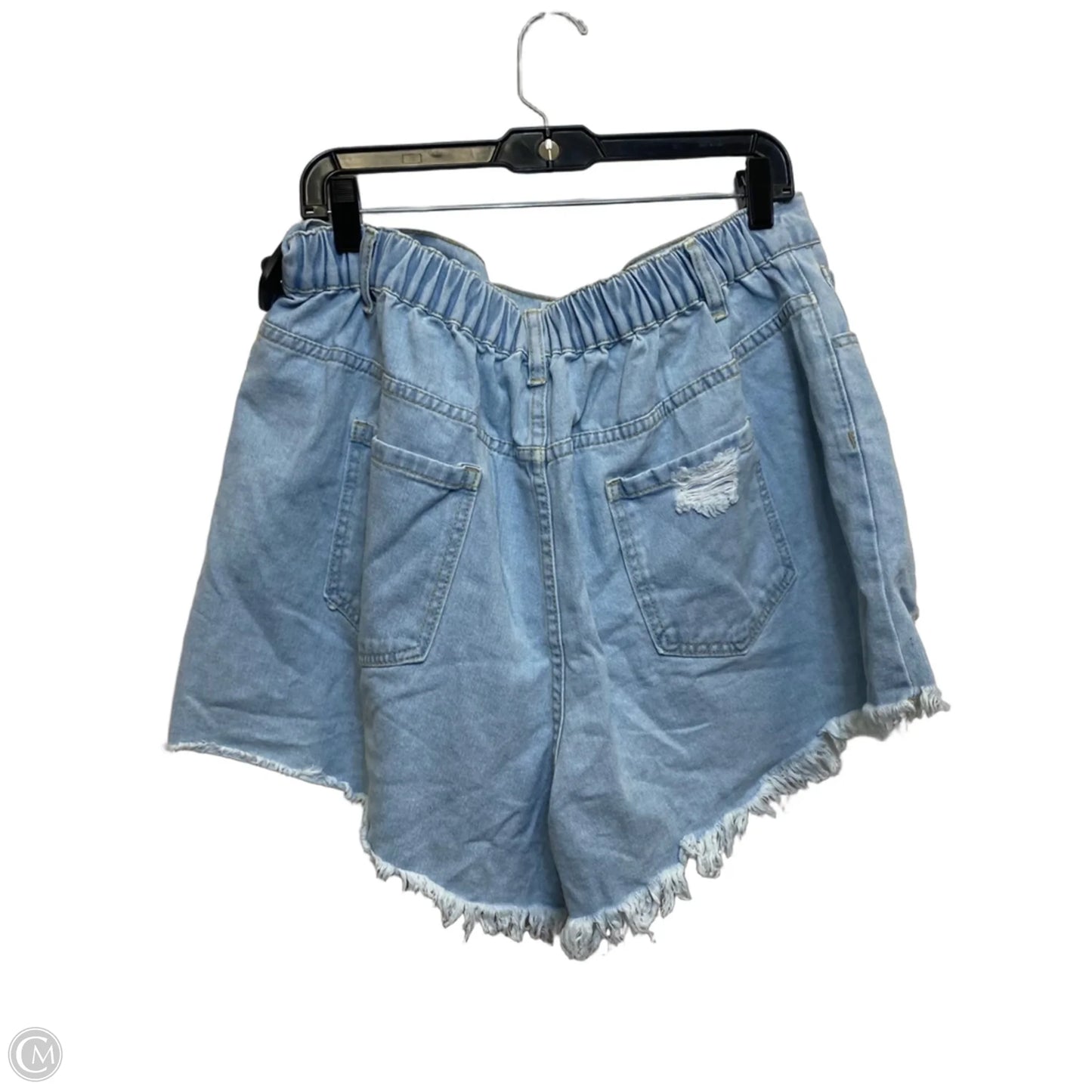 Shorts By Shein In Blue Denim, Size: 2x