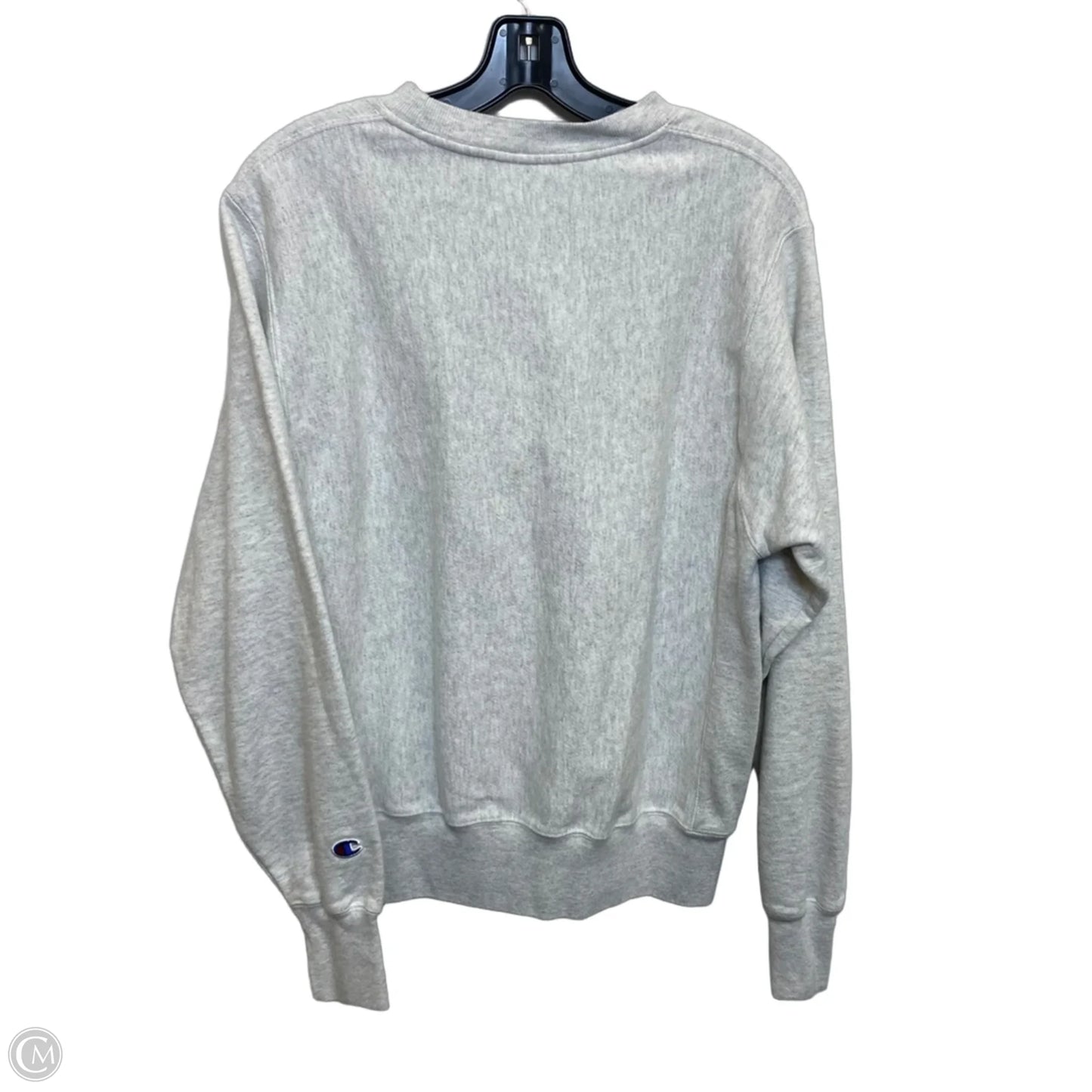 Sweatshirt Crewneck By Champion In Grey, Size: S
