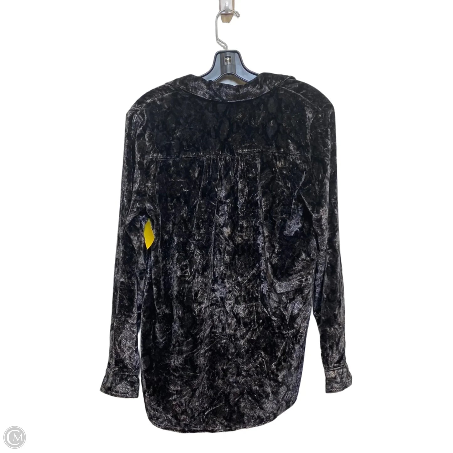 Top Long Sleeve By Pilcro In Grey, Size: Xs
