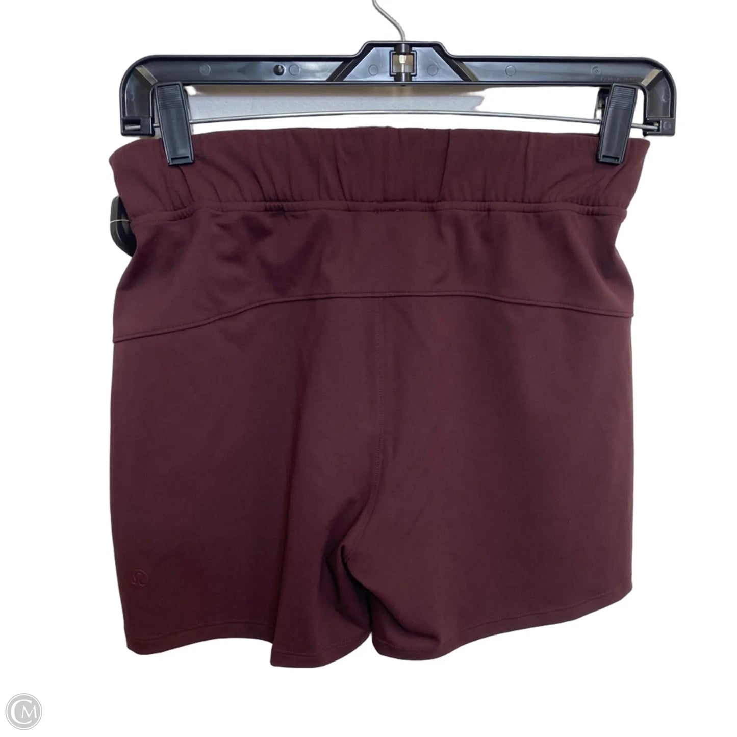 Athletic Shorts By Lululemon In Maroon, Size: Xs