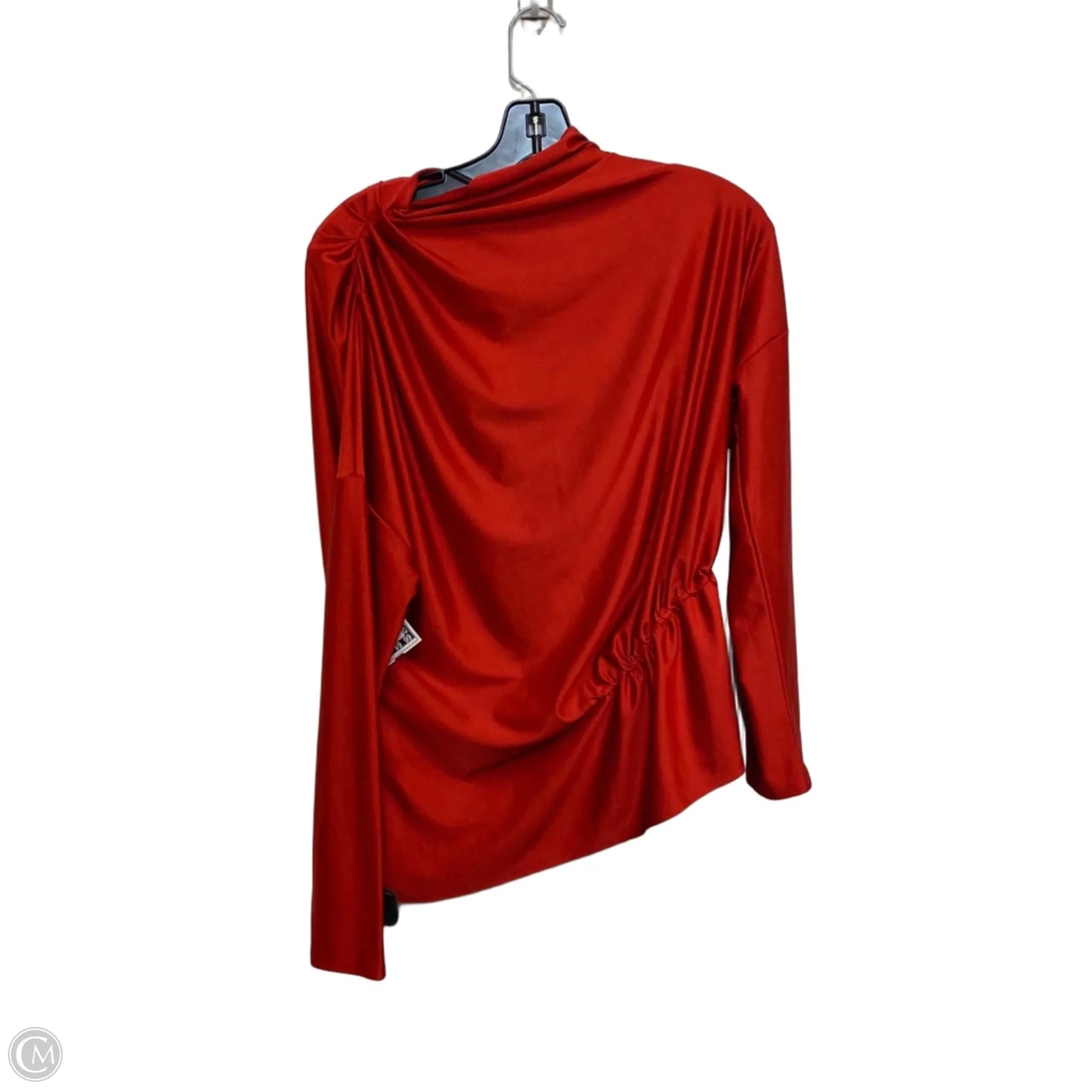 Top Long Sleeve By Good Luck Gem In Red, Size: M