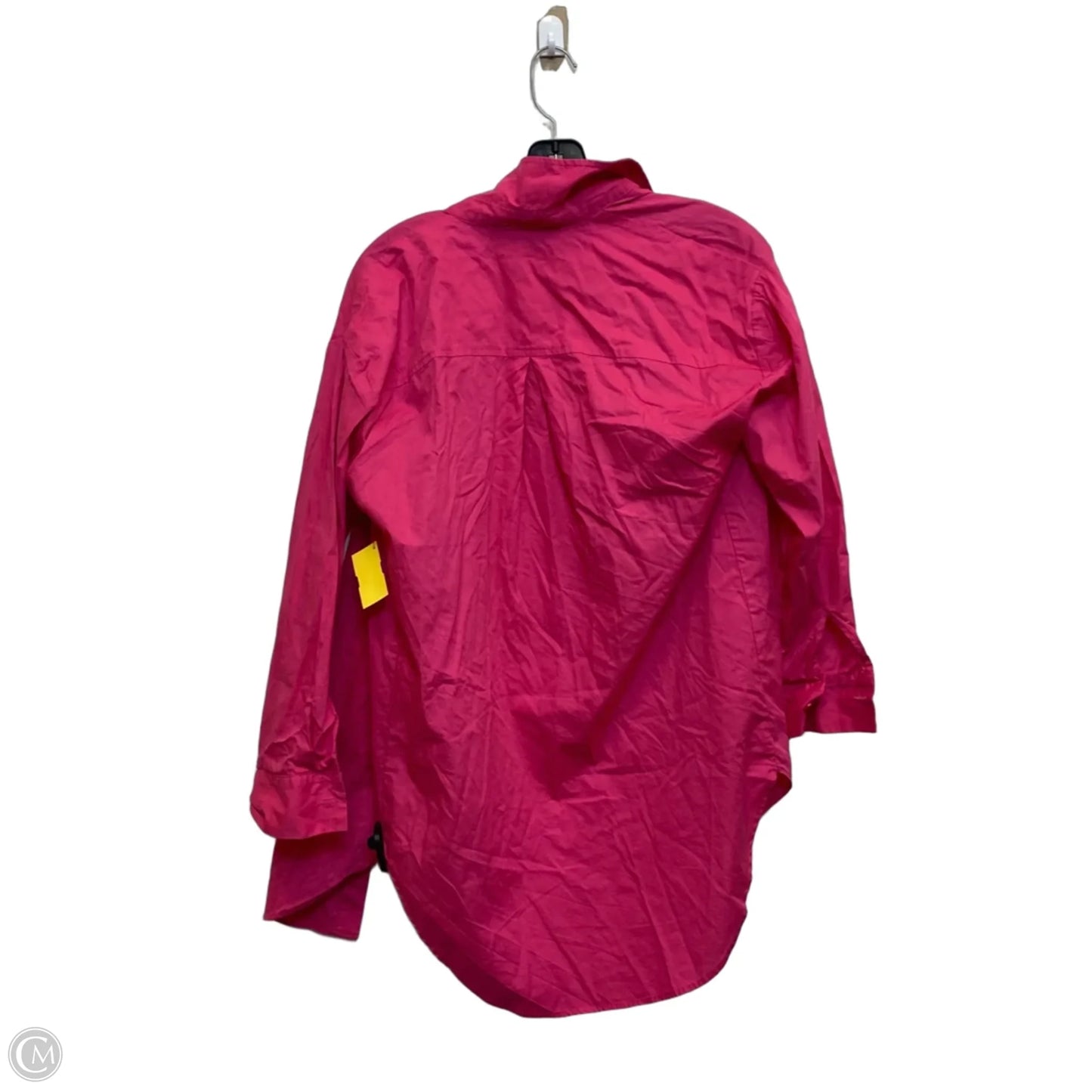 Top Long Sleeve By New York And Co In Pink, Size: S